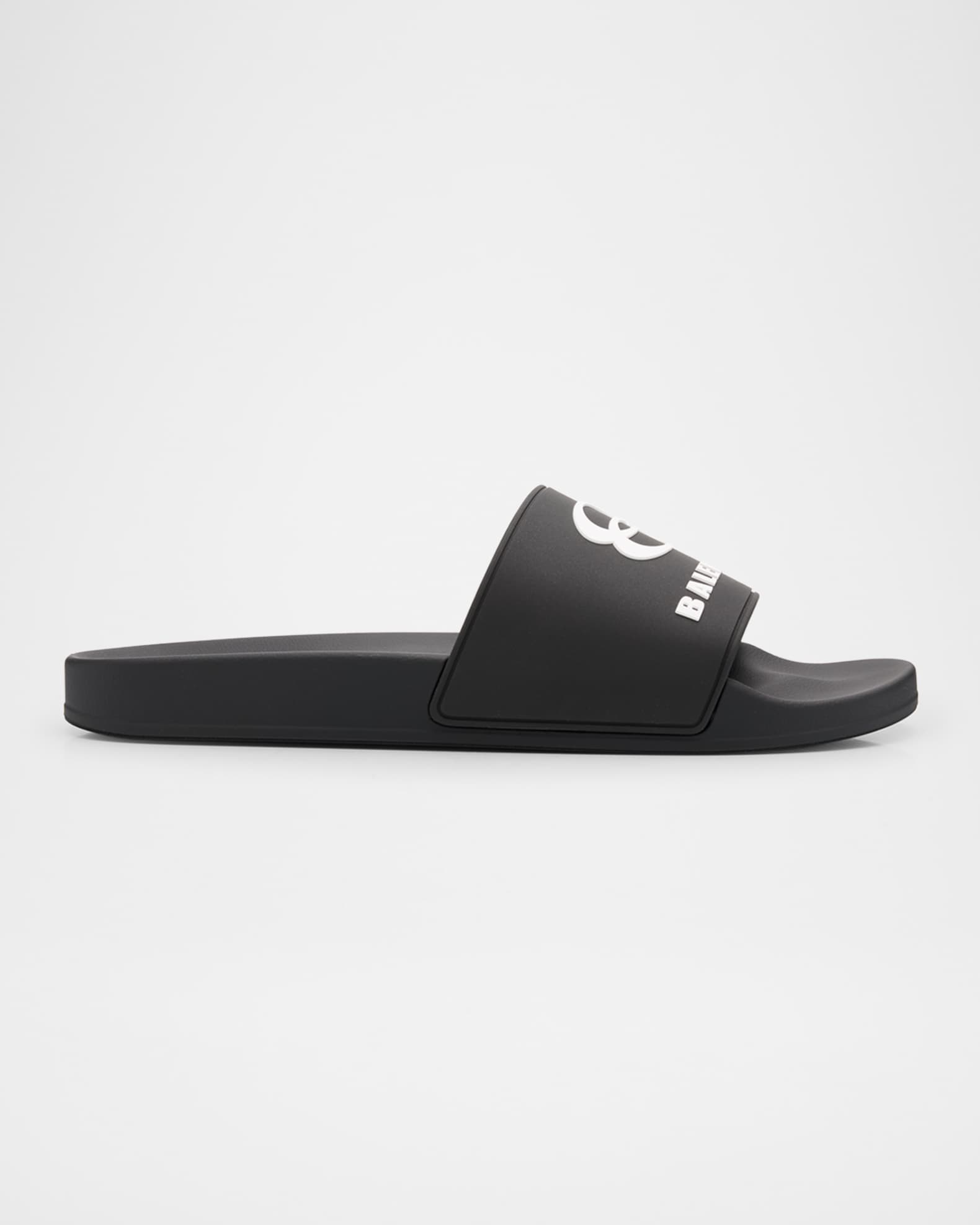 【国内発】BALENCIAGA Unity Sports Icon スライド サンダル Balenciaga Men's Unity Logo Slide Sandals | Neiman Marcus