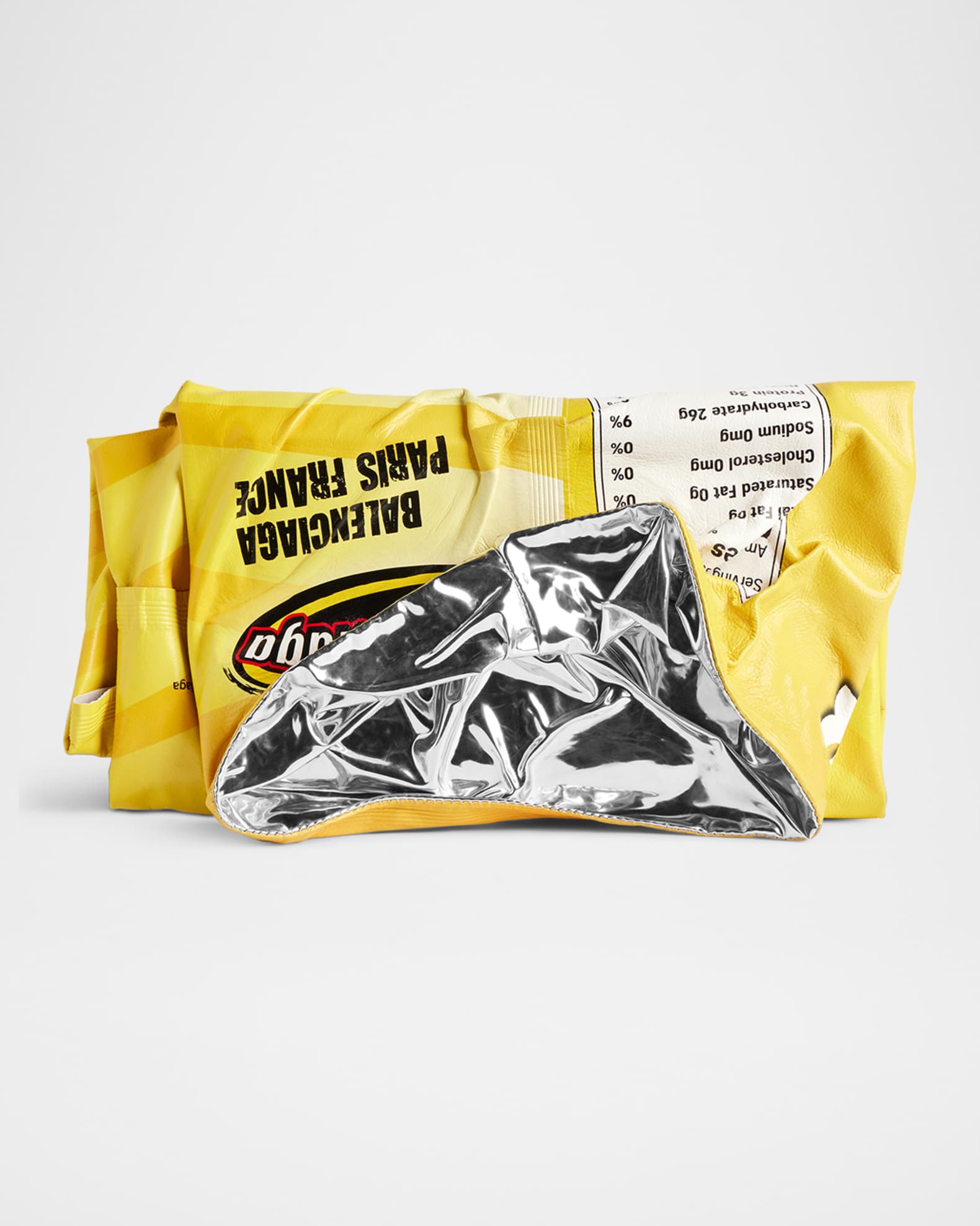 Balenciaga Chips Leather Clutch Wallet | Neiman Marcus