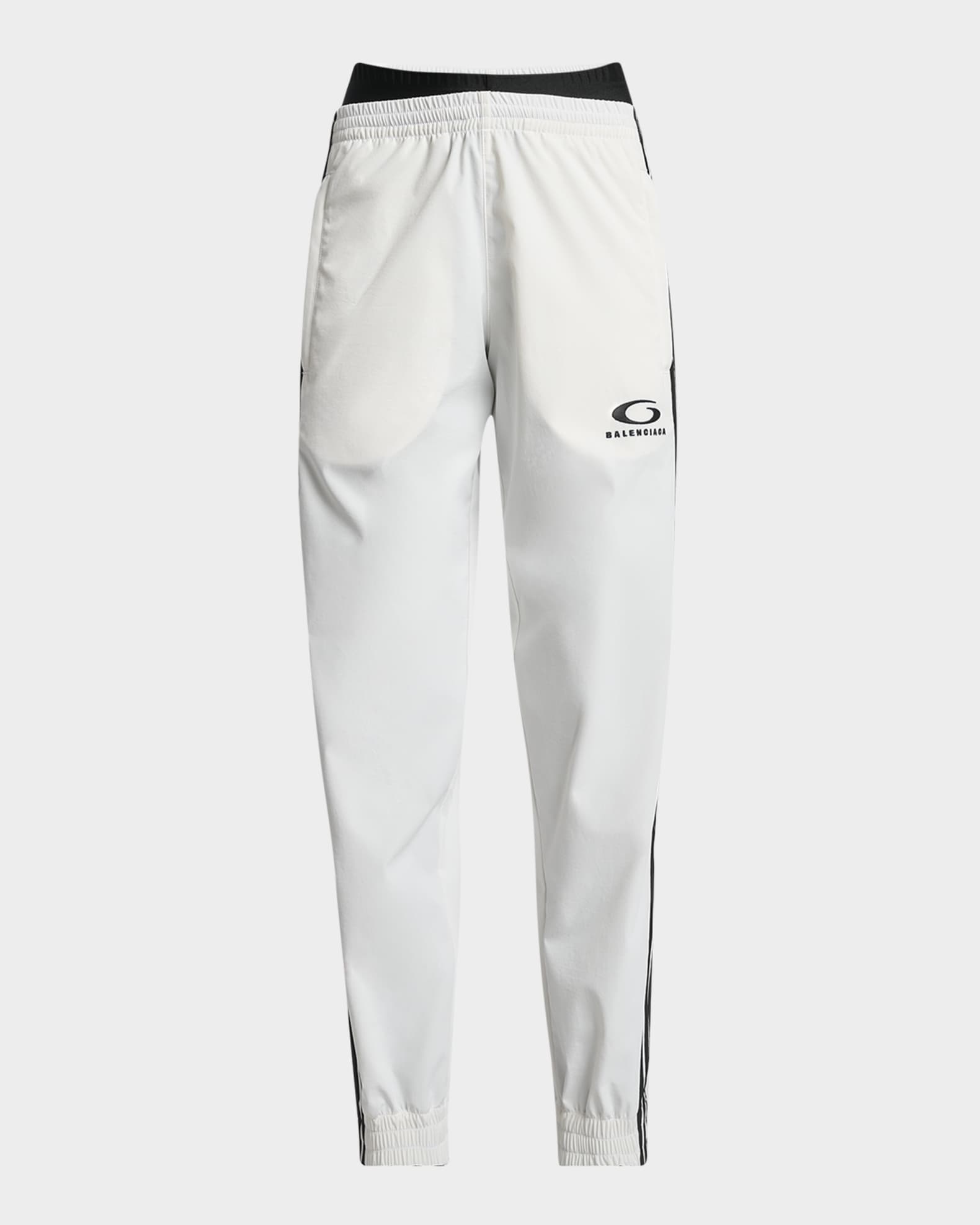 Balenciaga Side-Stripe Tracksuit Pants | Neiman Marcus
