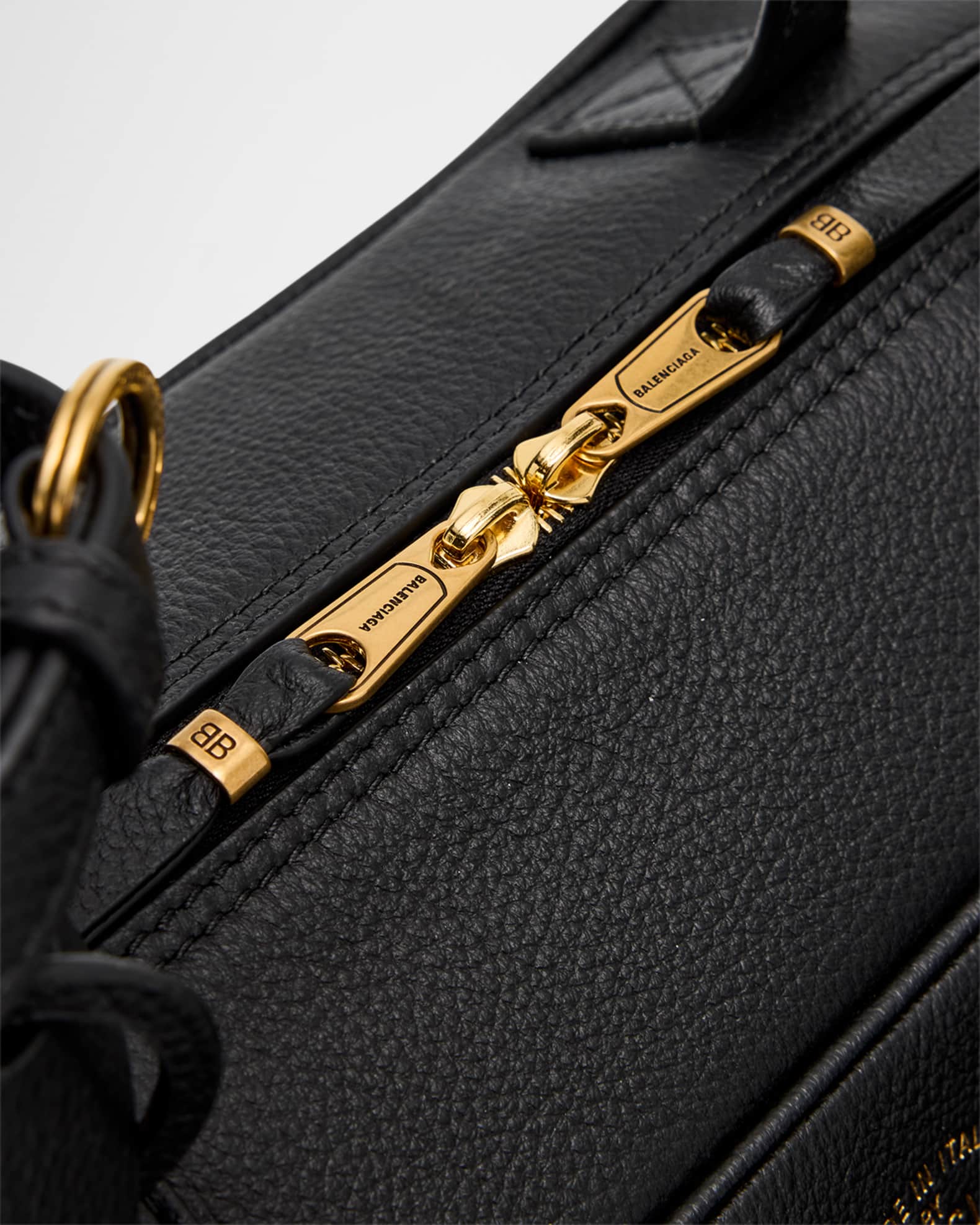 Balenciaga Carrie Small Bowling Bag | Neiman Marcus
