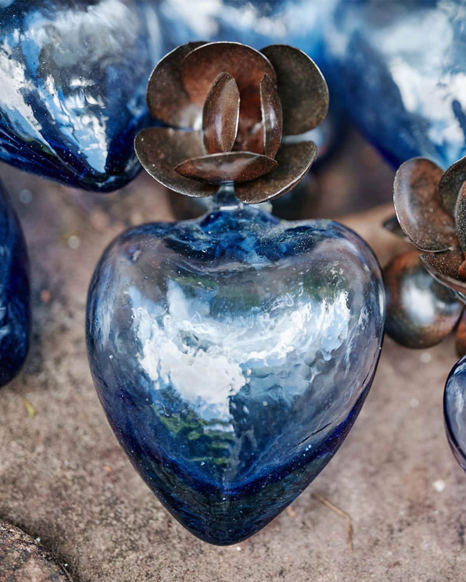 Corazon d'Melon Glass Heart 1