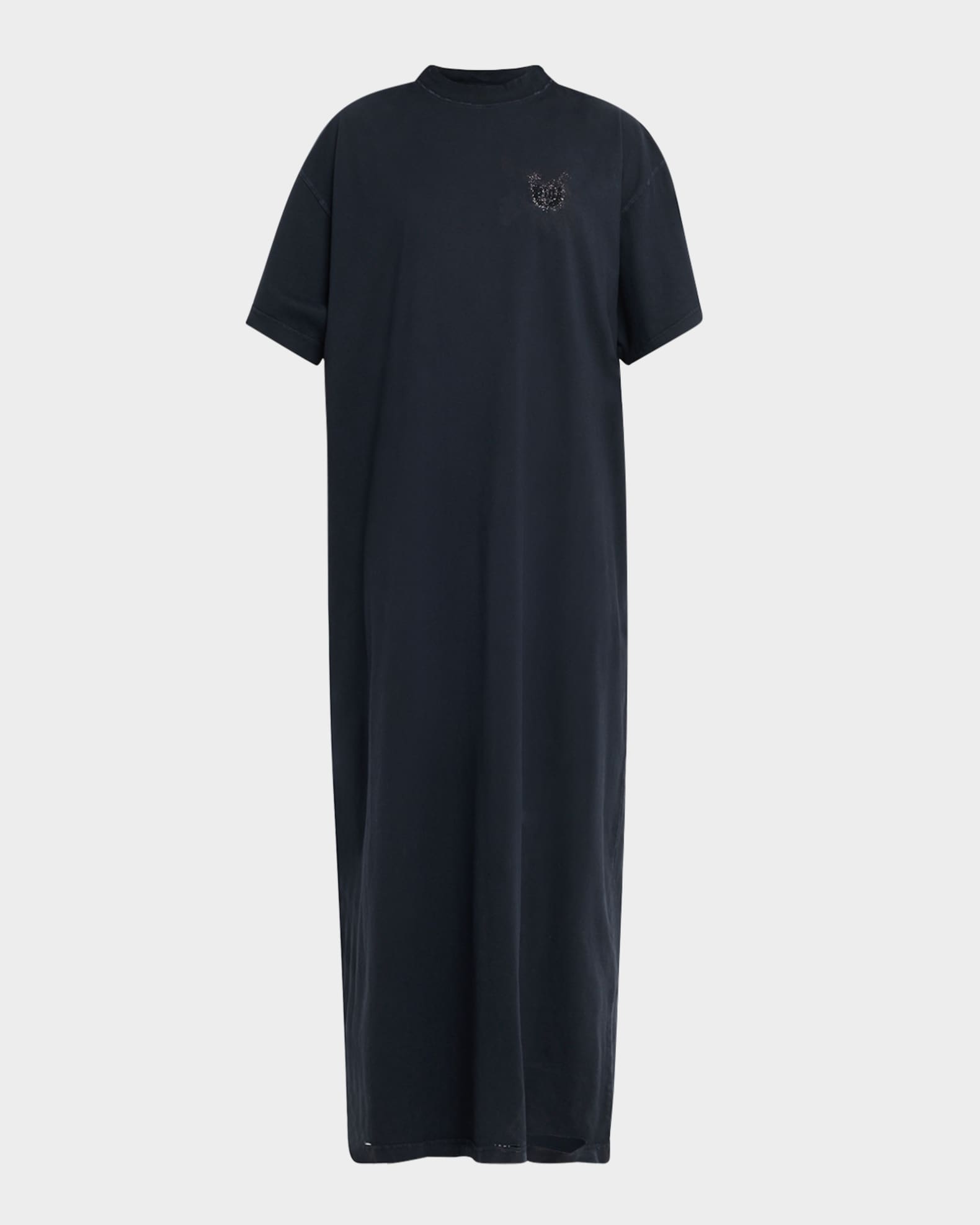 Logo Short-Sleeve Maxi T-Shirt Dress 0