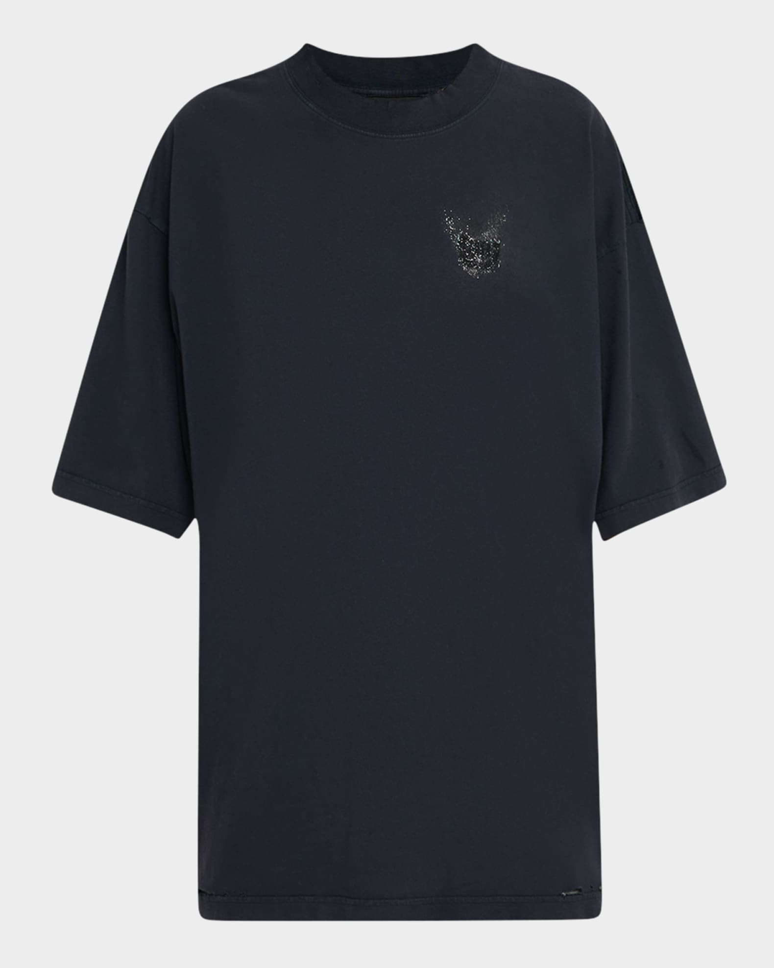Balenciaga Logo Medium Fit T-Shirt | Neiman Marcus