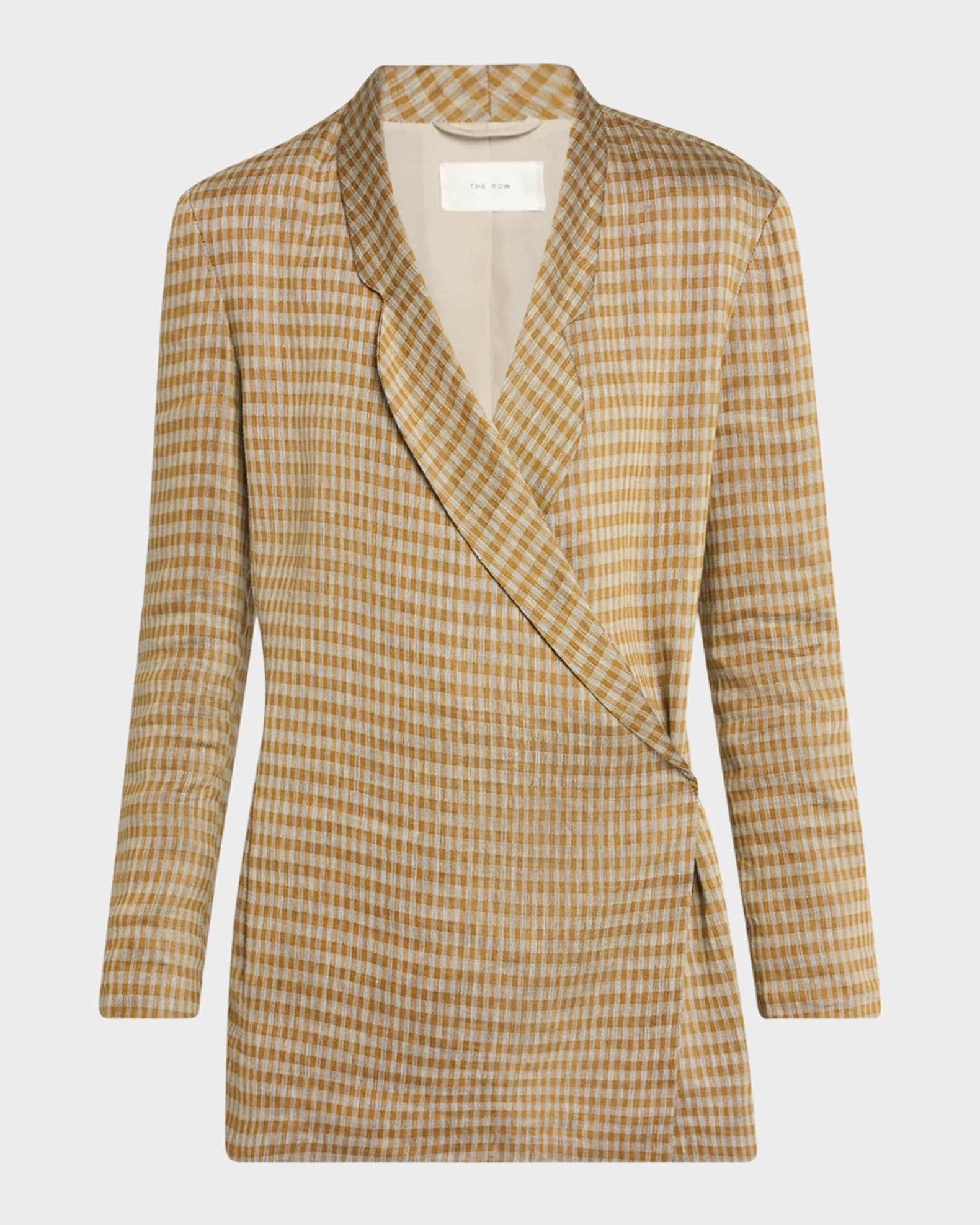 Jeremiah Check Wrap Jacket 0