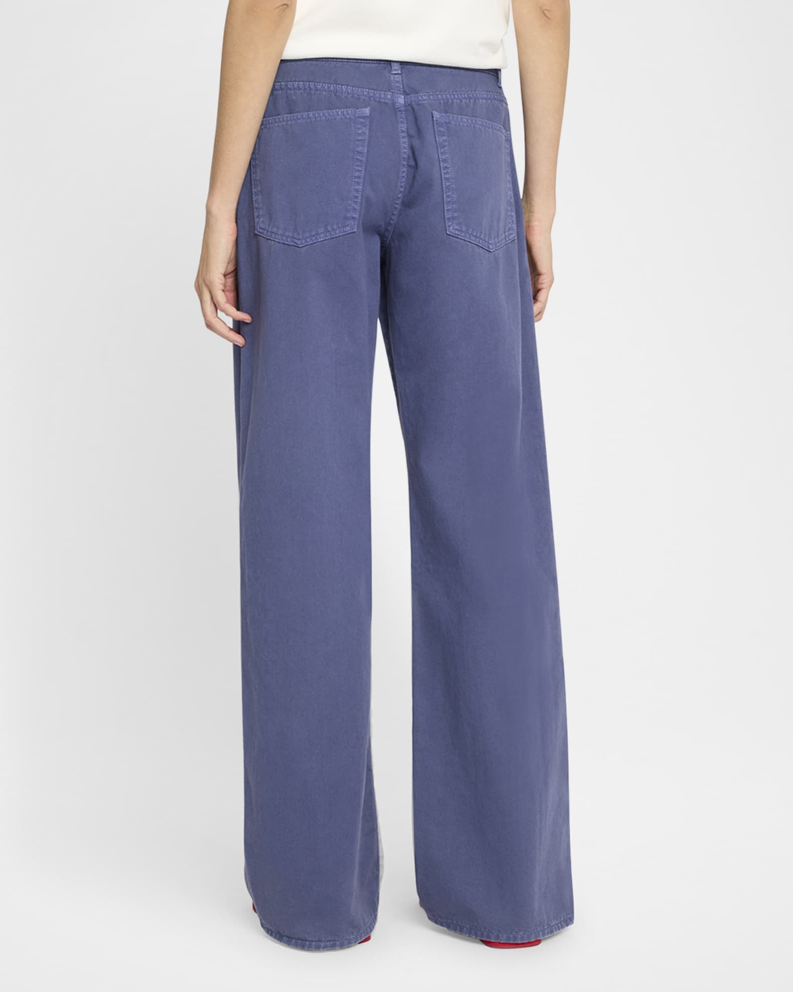 THE ROW｜Eglitta Jean サイズ2 Eglitta Jean Blue in Cotton – The Row