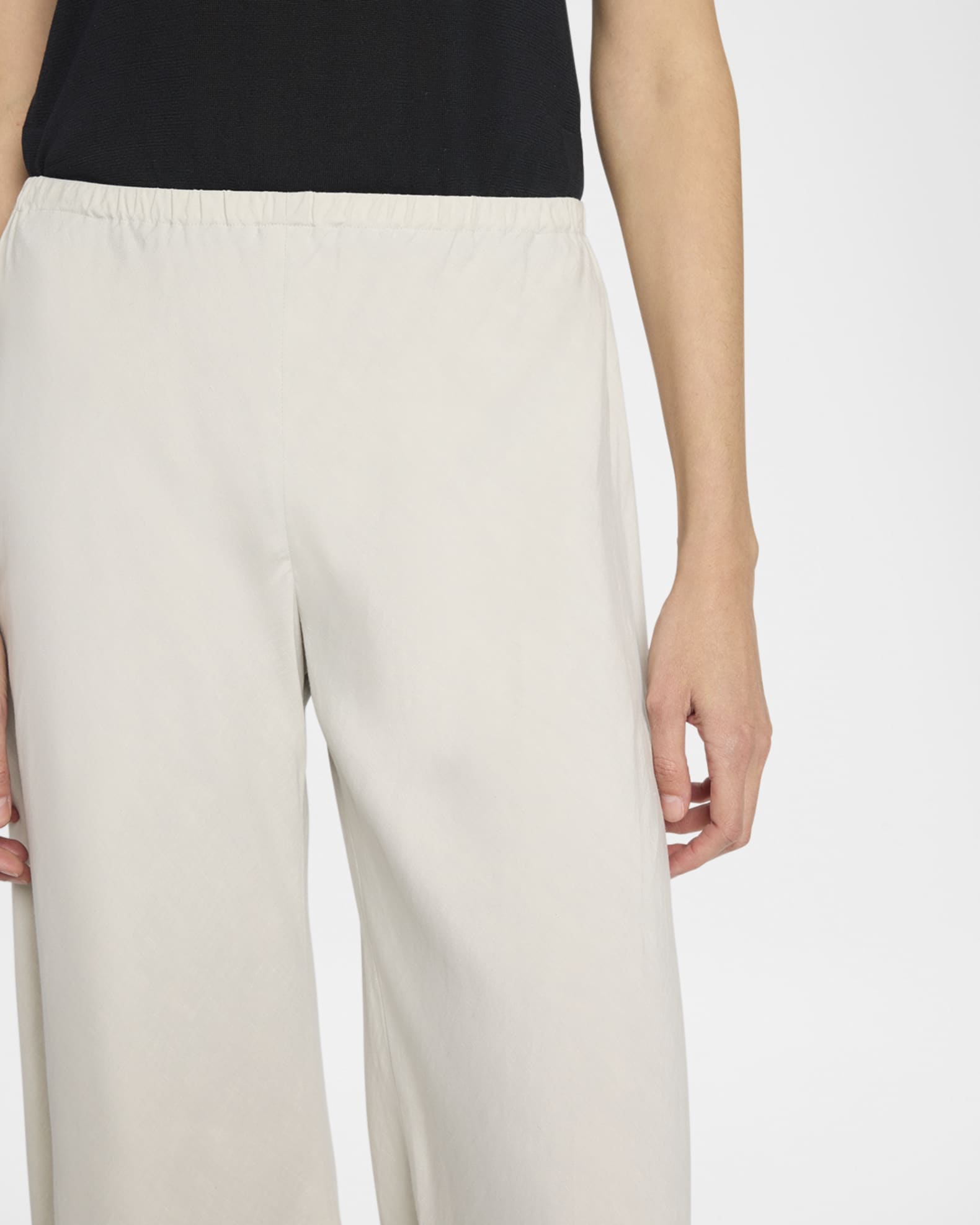 （New）The Row Gala シルクリネンストレートレッグパンツ New）The Row Gala シルクリネンストレートレッグパンツ (The
