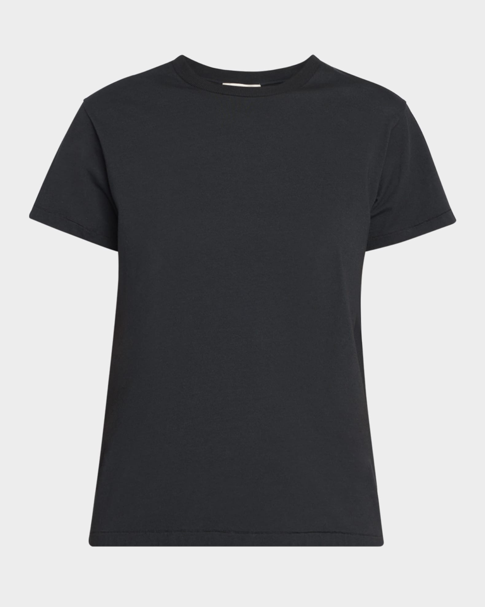 THE ROW Florie Short-Sleeve Cotton Top | Neiman Marcus
