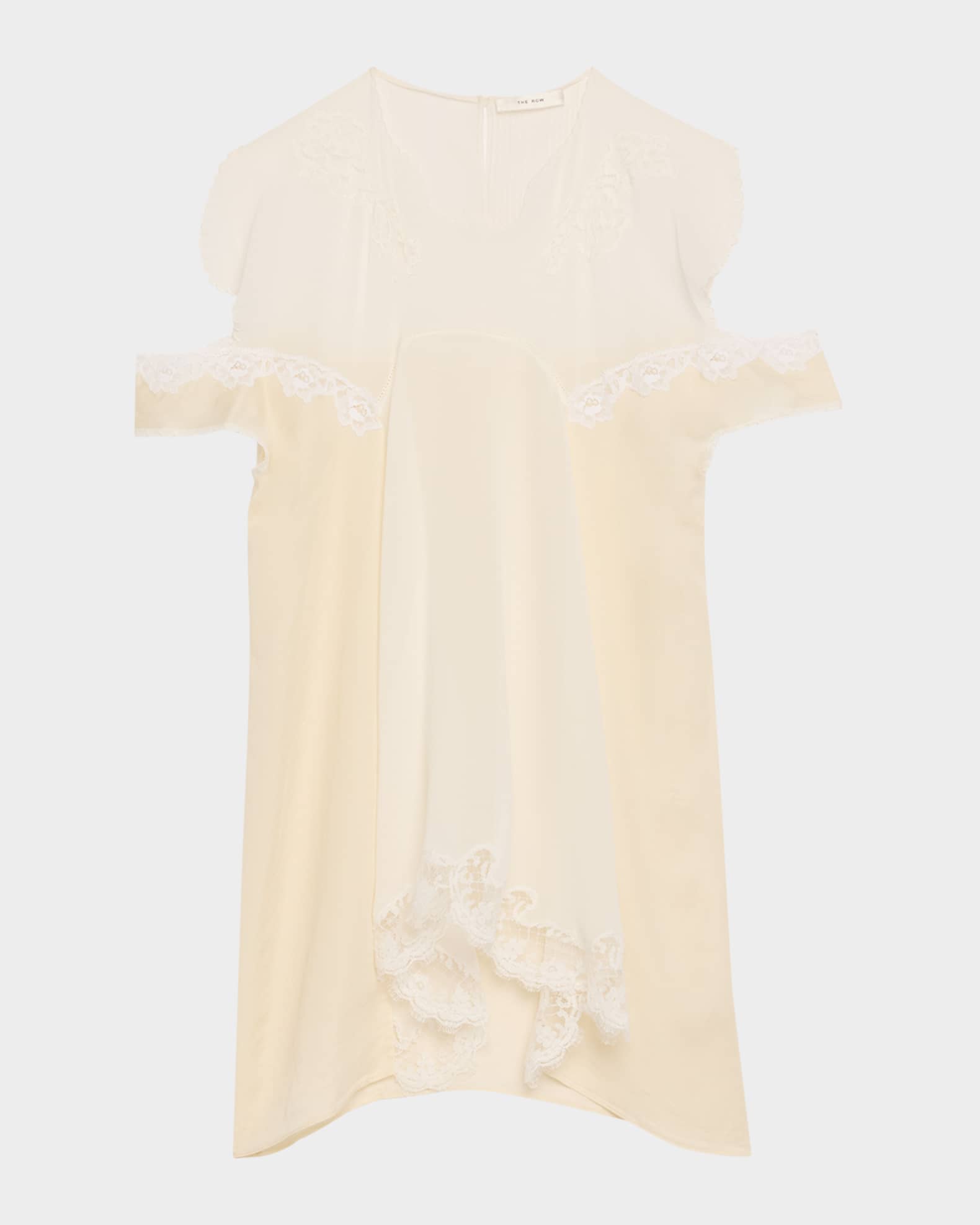 Desy Lace Cold-Shoulder Top 0