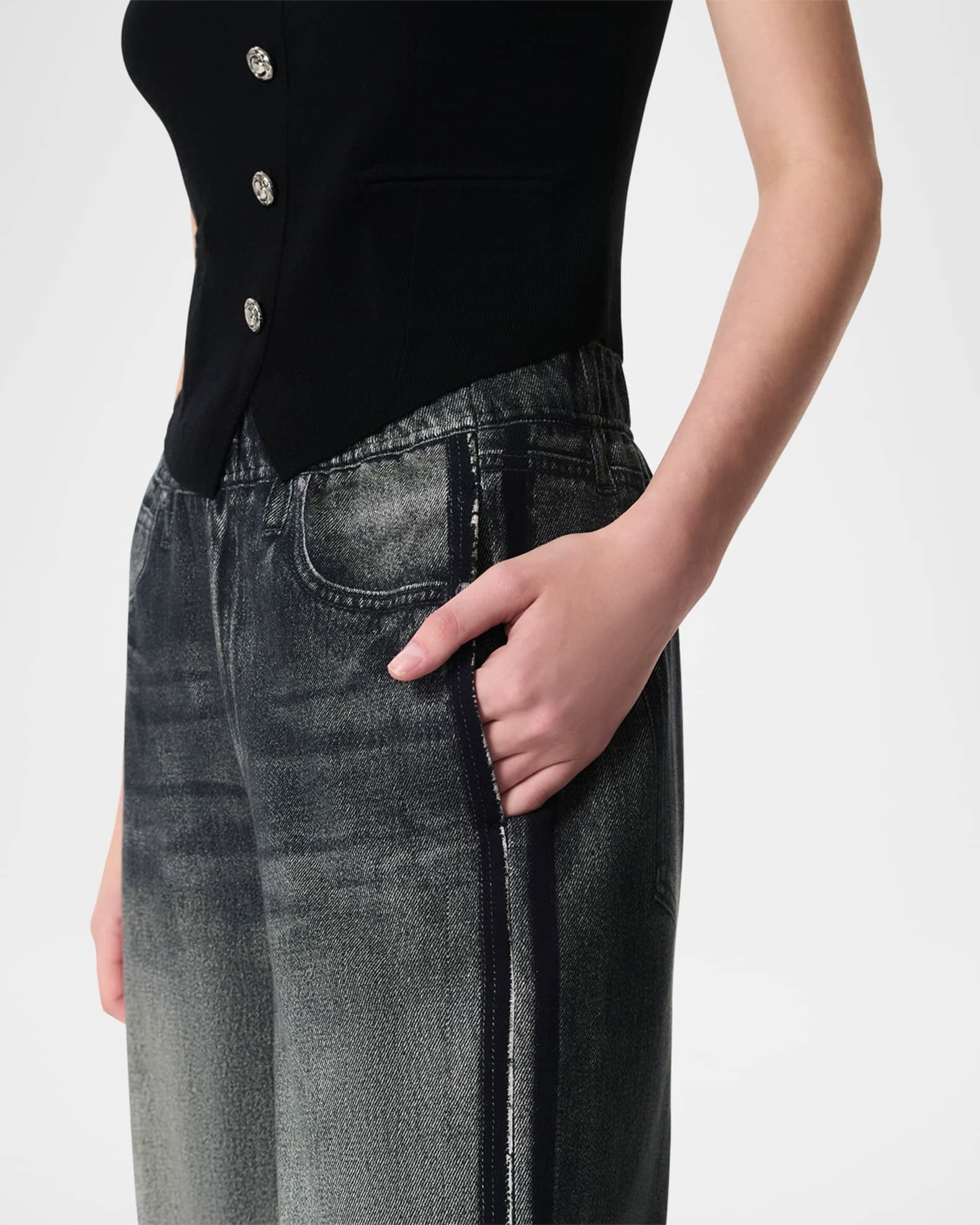 Rag & Bone Miramar Wide-Leg Track Pants | Neiman Marcus