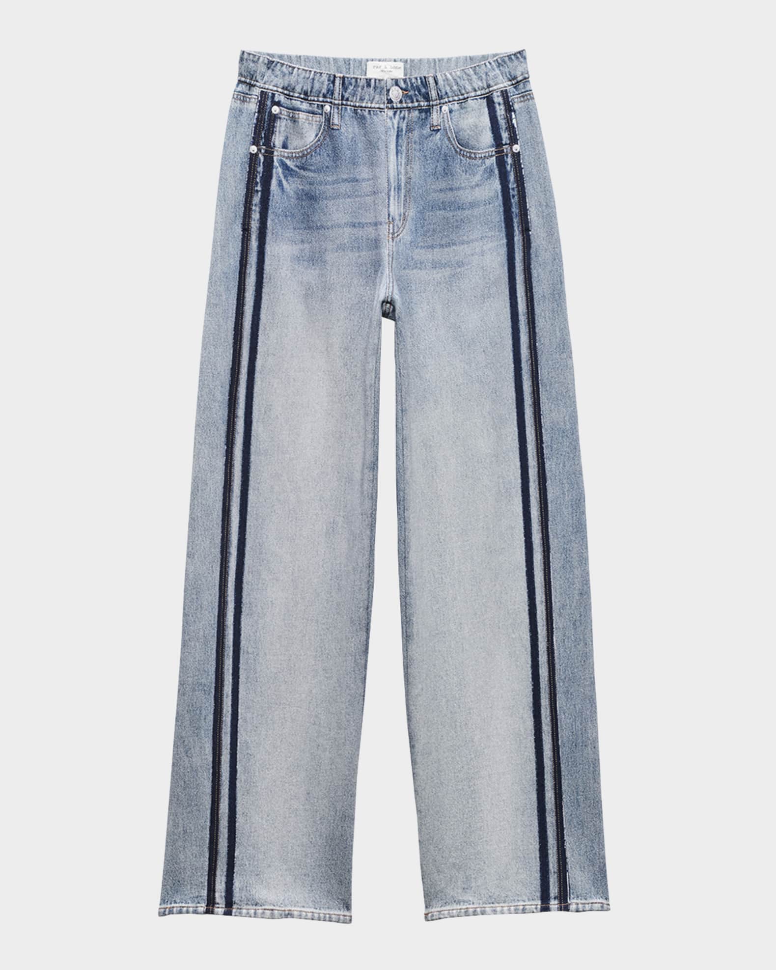 Miramar Cotton-Terry Wide-Leg Track Pants 0