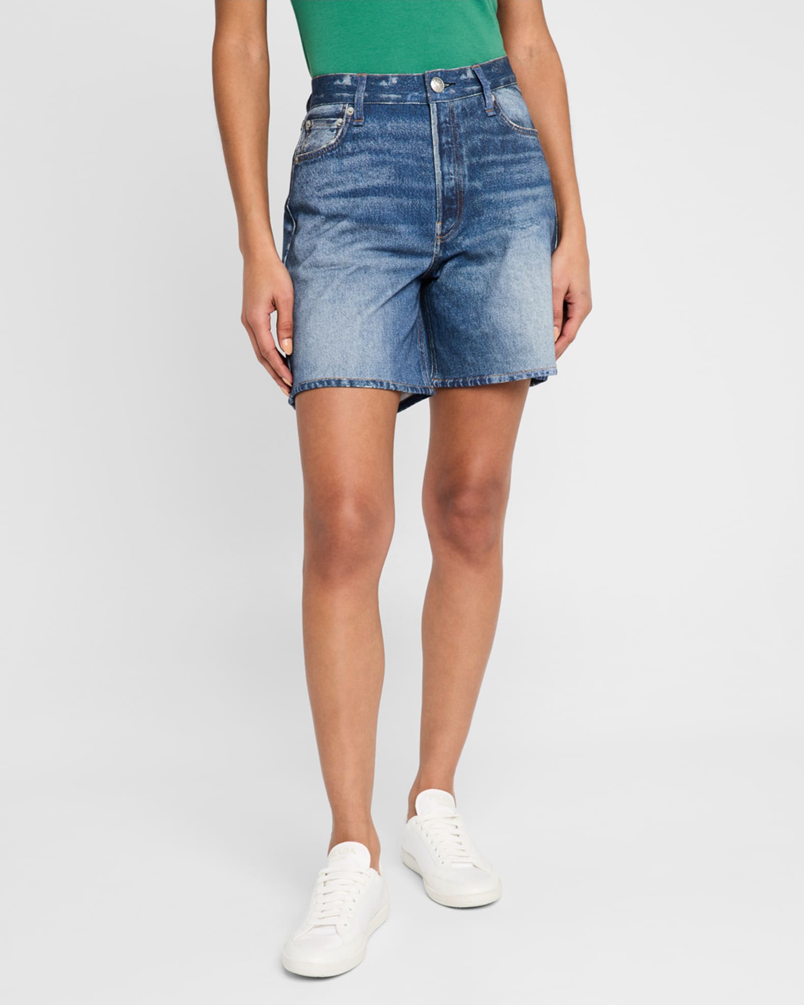Rag & Bone Miramar Kaia Shorts | Neiman Marcus