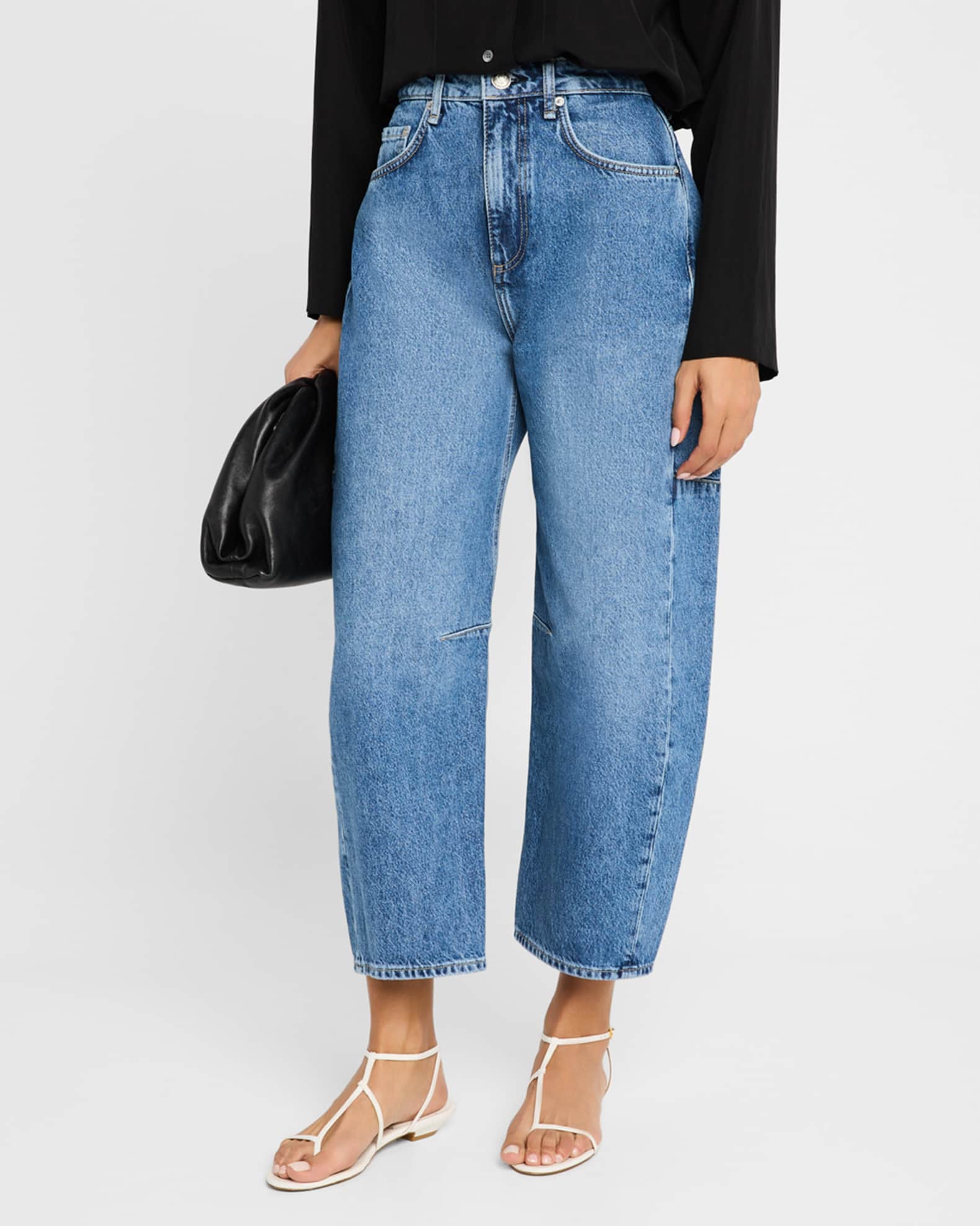 Rag Bone Charlie Barrel Jeans Neiman Marcus