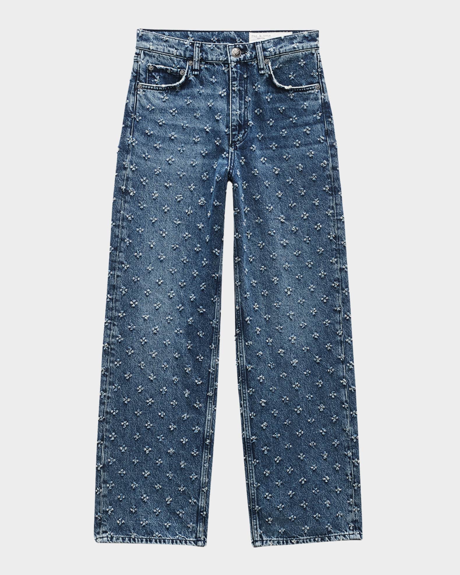 Shea High-Rise Relaxed Straight Jeans 0
