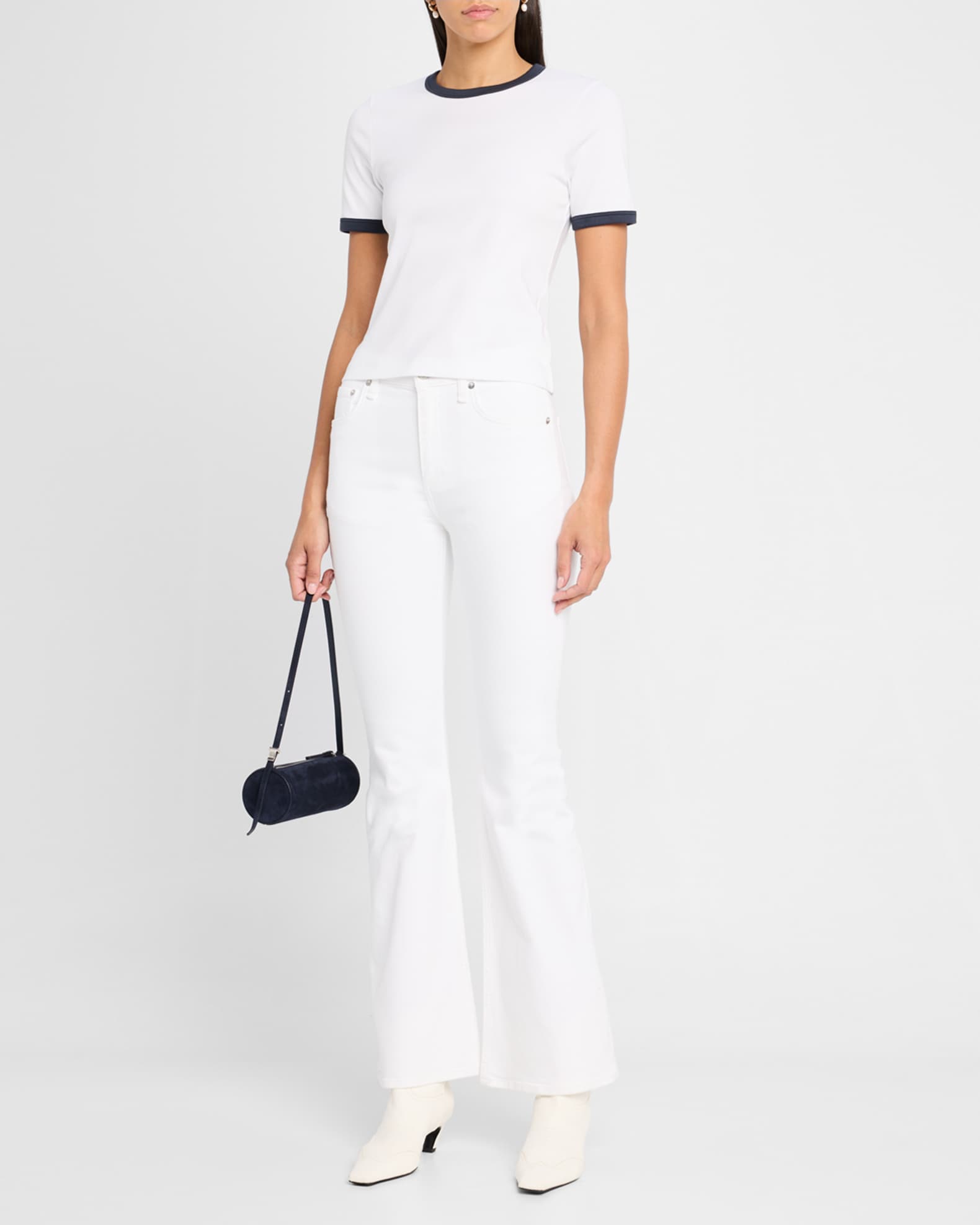 Flexi Dahlia Mid-Rise Flare Jeans 1
