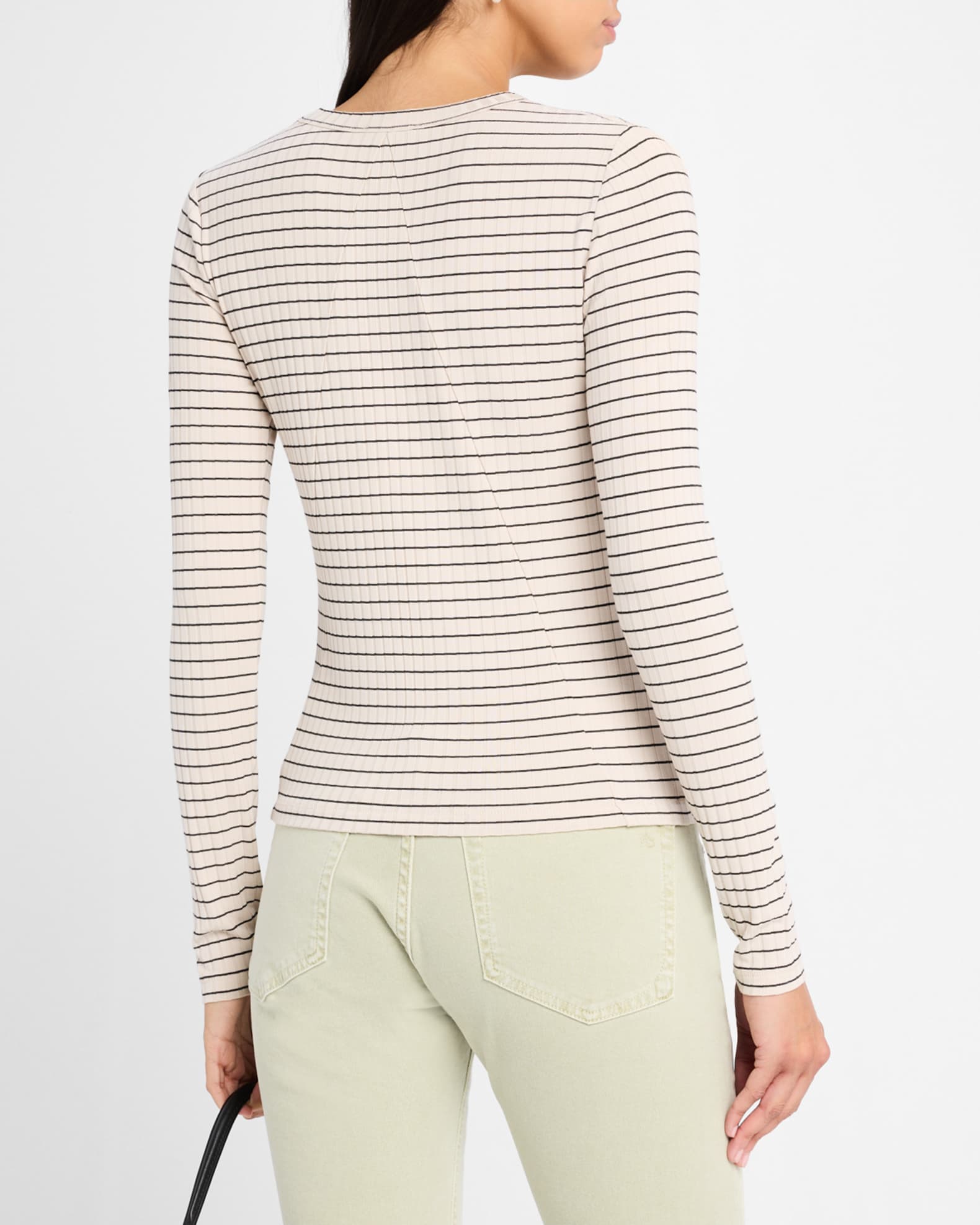 Luca Stripe Long-Sleeve Top 1