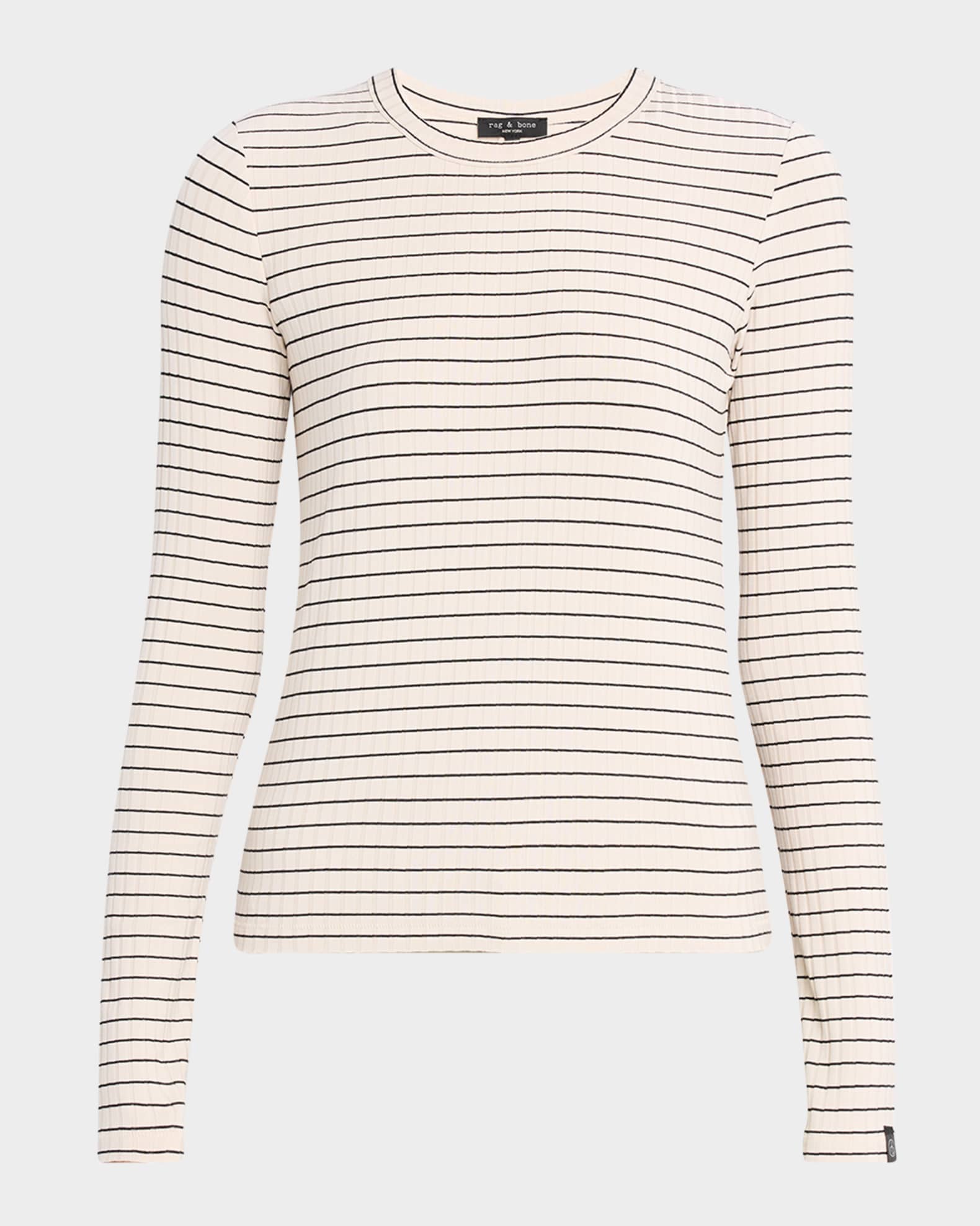 Luca Stripe Long-Sleeve Top 0