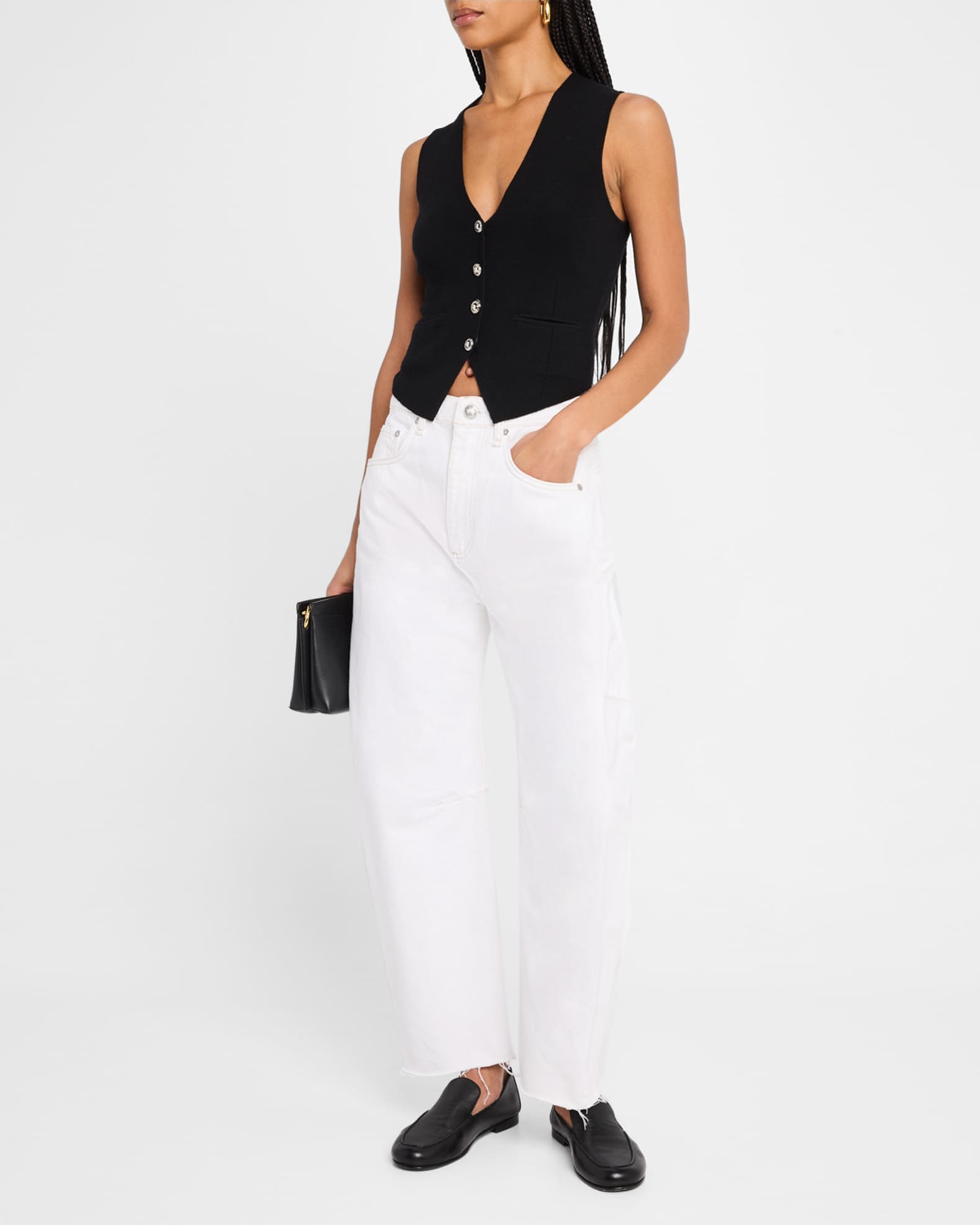Charlie High-Rise Barrel Jeans 1