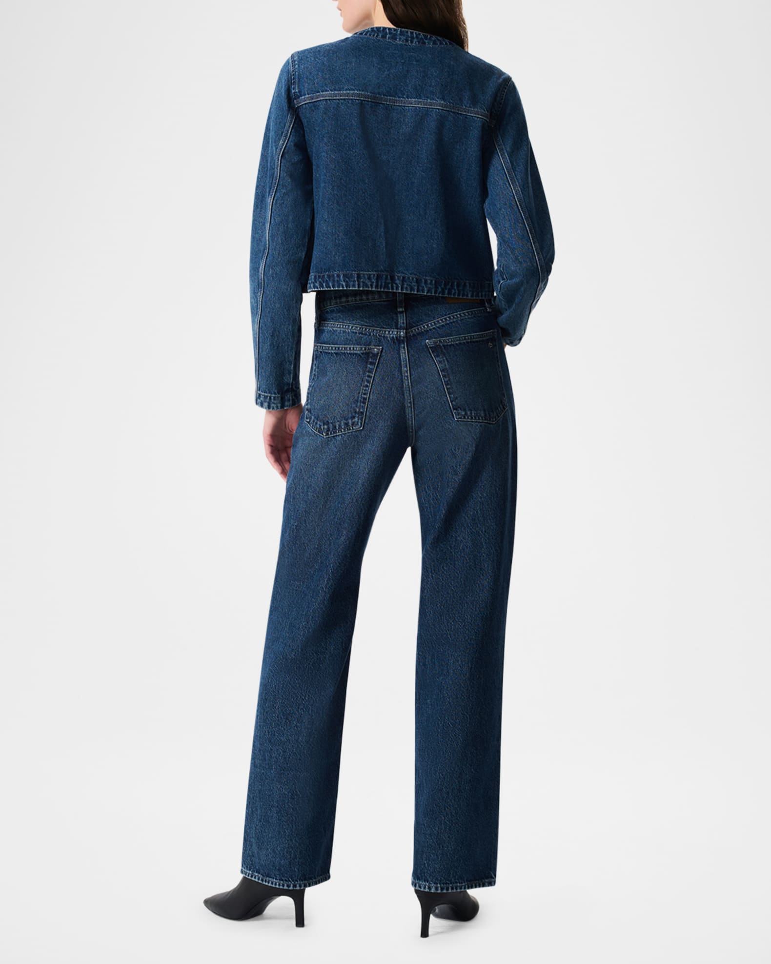 Rag & Bone Drew Denim Jacket | Neiman Marcus Rag & Bone Drew Denim Jacket | Neiman Marcus