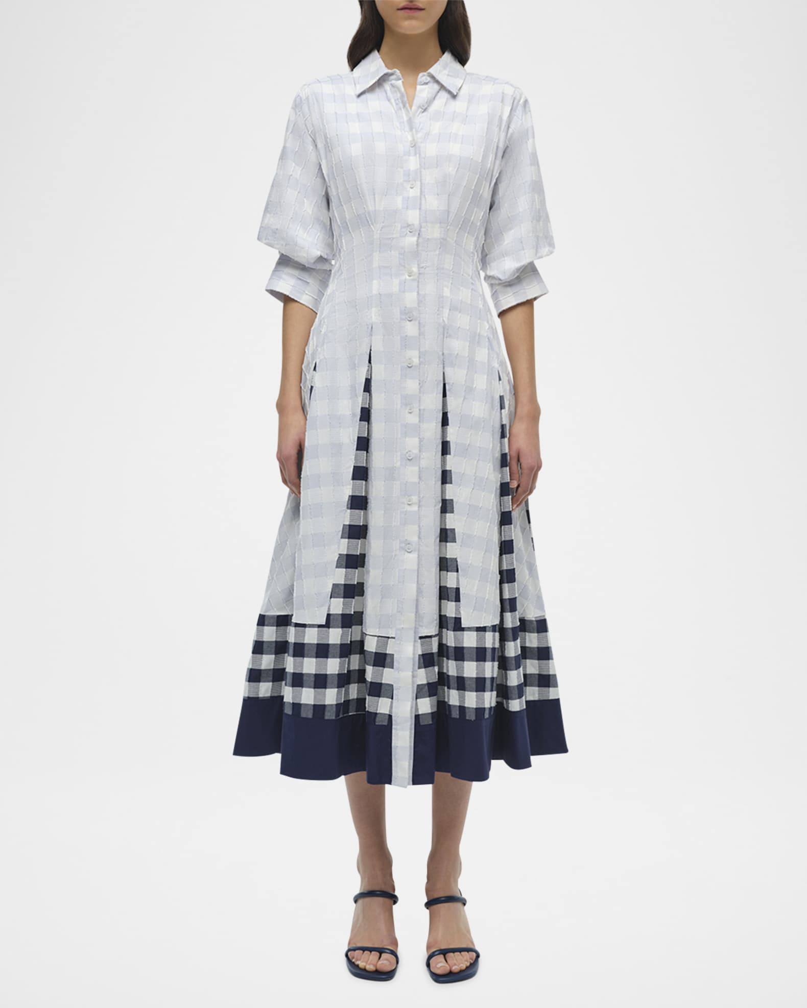 Jazz Pintuck Midi Dress 1