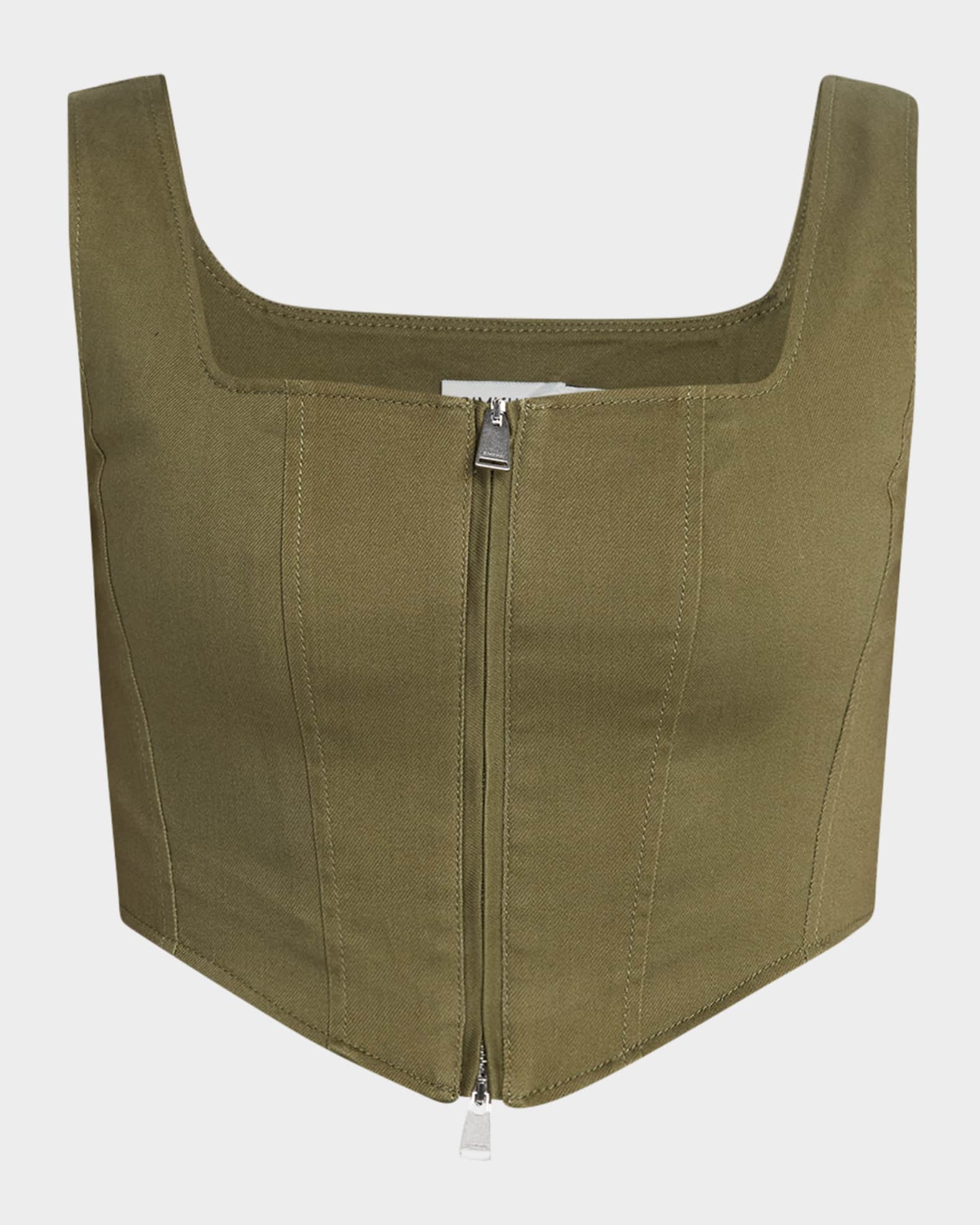 Kateri Sleeveless Bustier Top 0