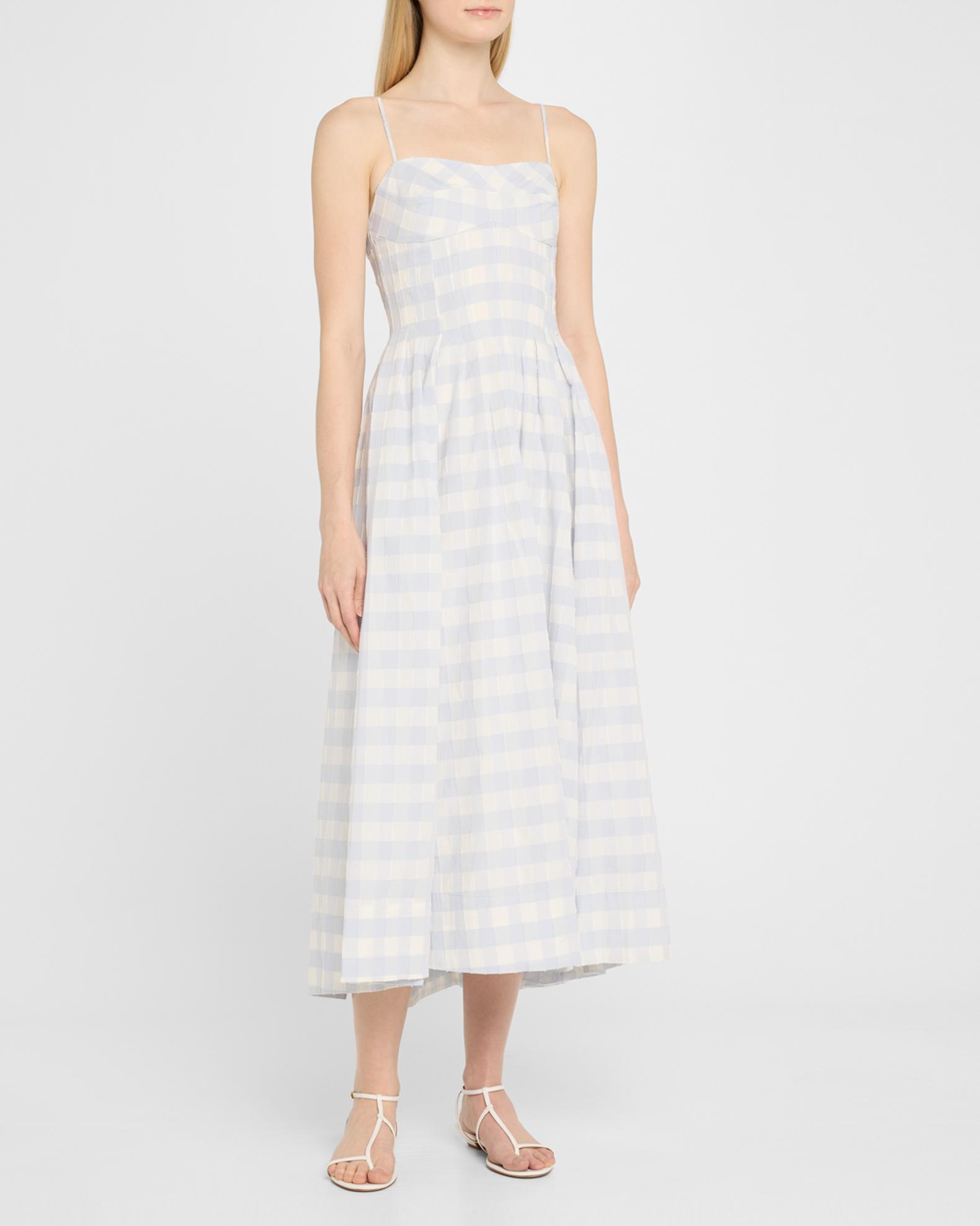 simkhai kittiya cotton midi dress SIMKHAI - Kittiya Cotton Midi Dress