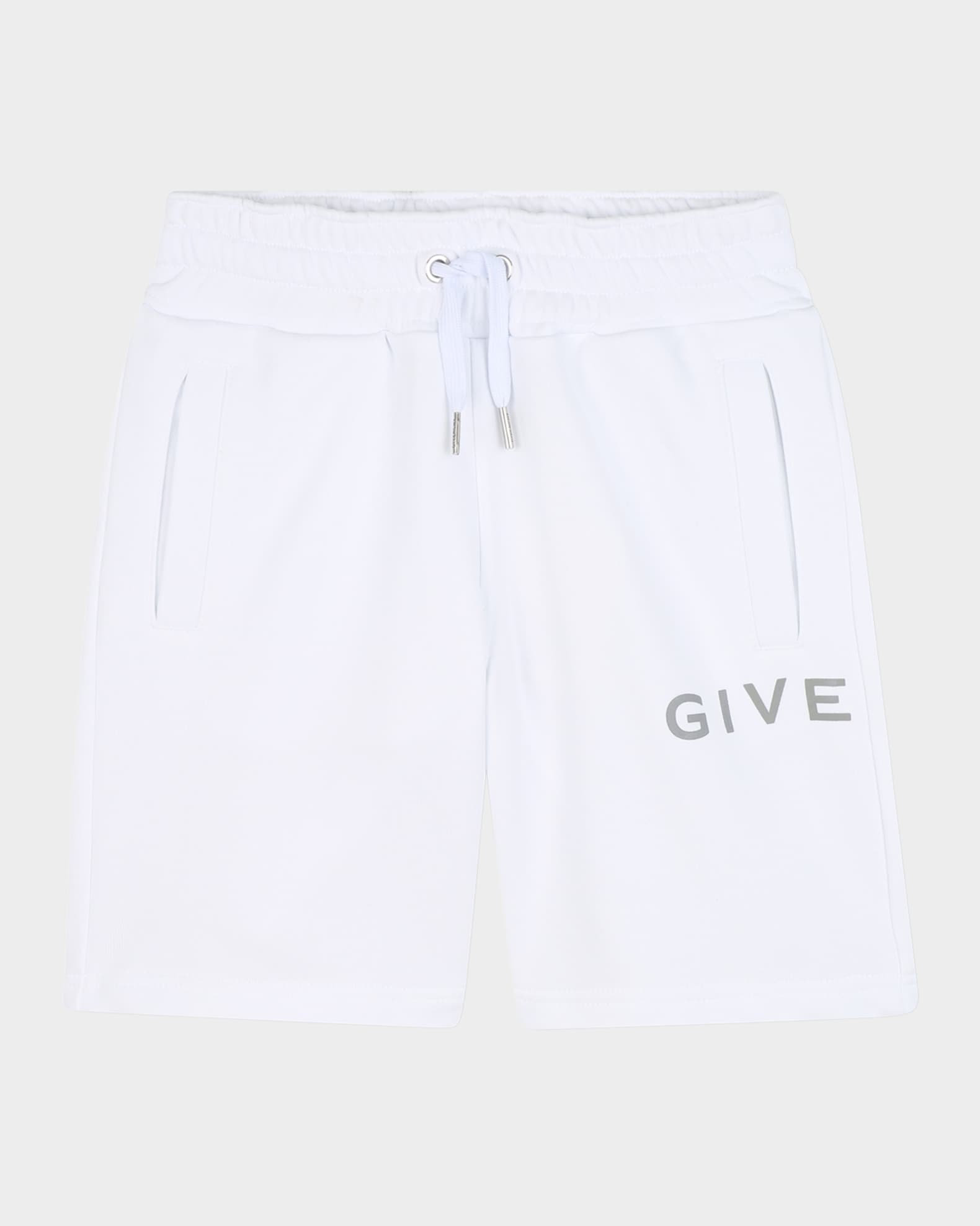 Boy's Fleece Logo-Print Shorts 0