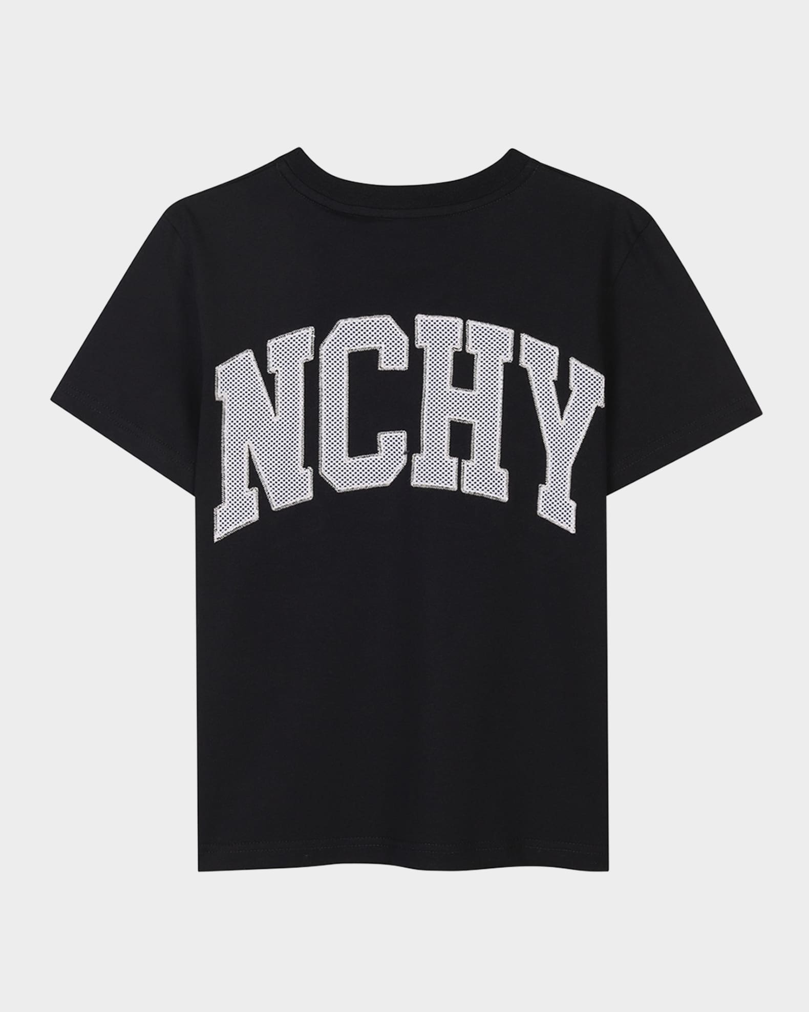 Boy's Embroidered Wrap Around Logo-Print T-Shirt, Size 8-14 1