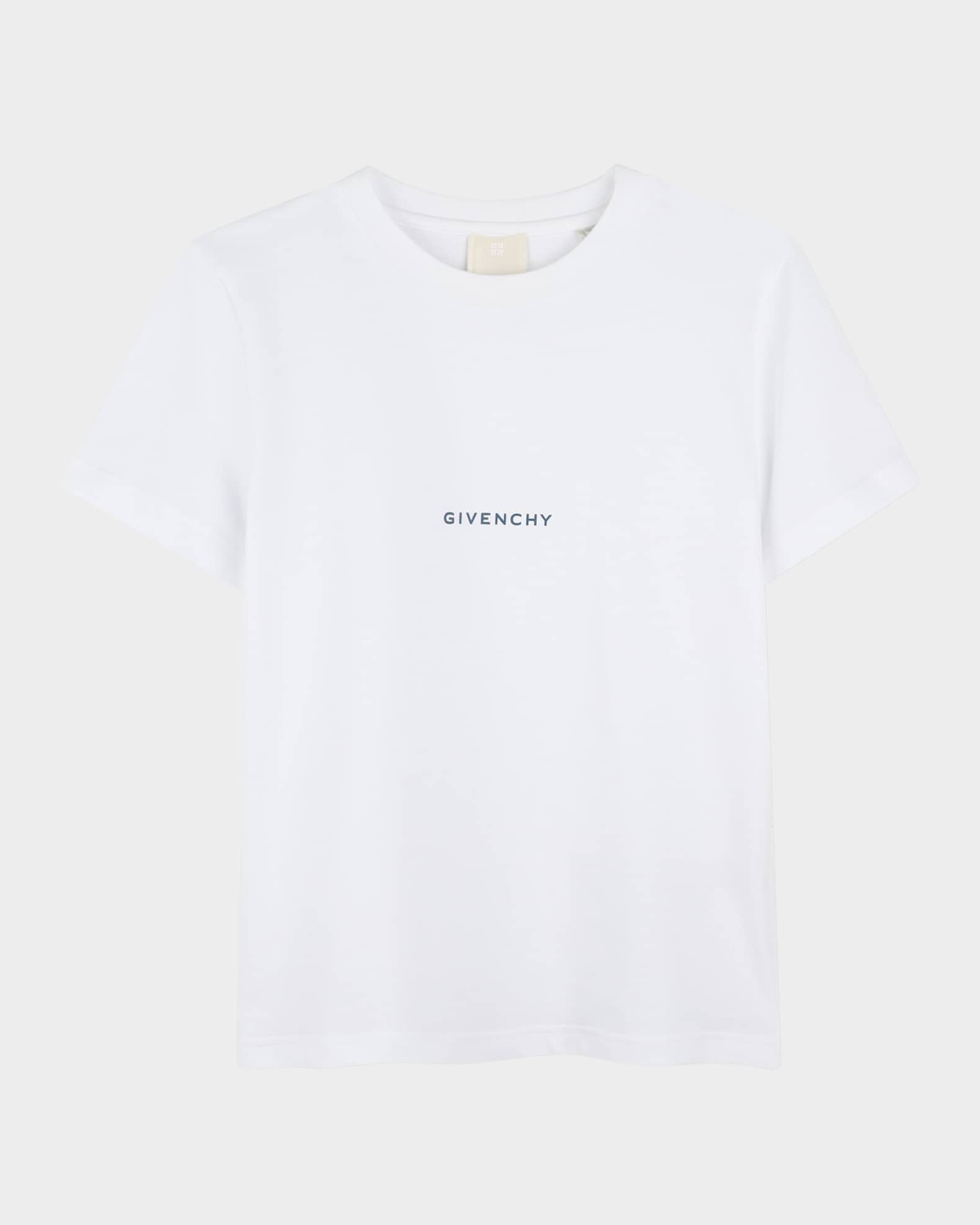 Boy's Contrast Logo-Print T-Shirt, Size 8-14 0
