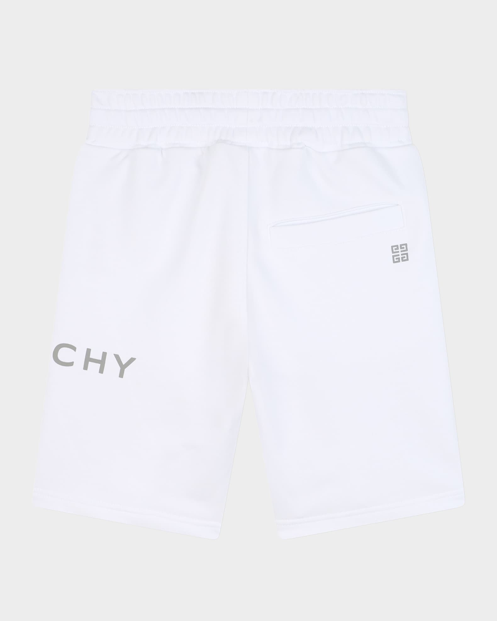  Boy's Fleece Logo-Print Shorts, Size 8-14 1