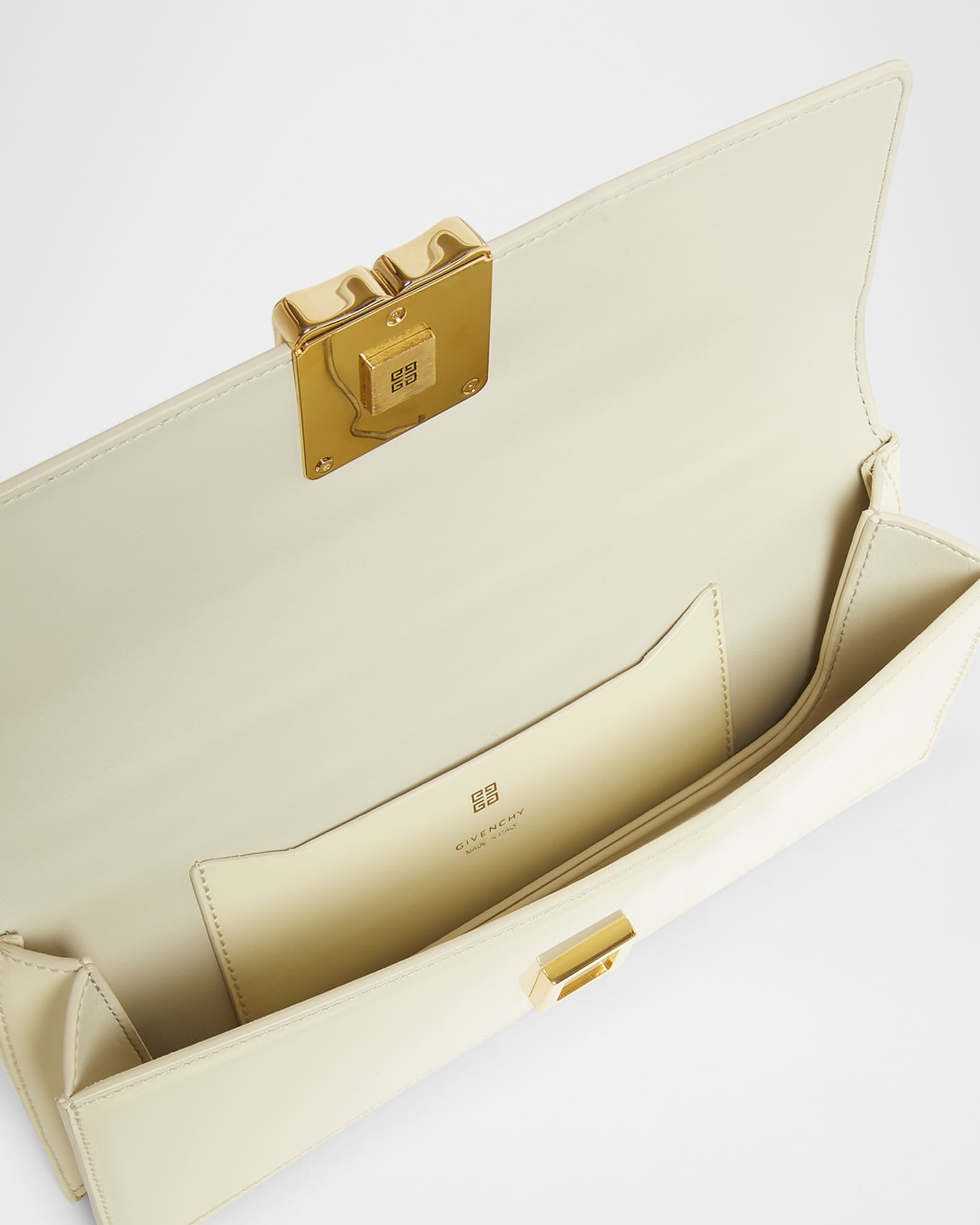ショルダーバッグ・ポシェット GIVENCHY Ivory leather mini 4G shoulder bag Givenchy Small 4G Leather Crossbody Bag | Neutrals | FARFETCH