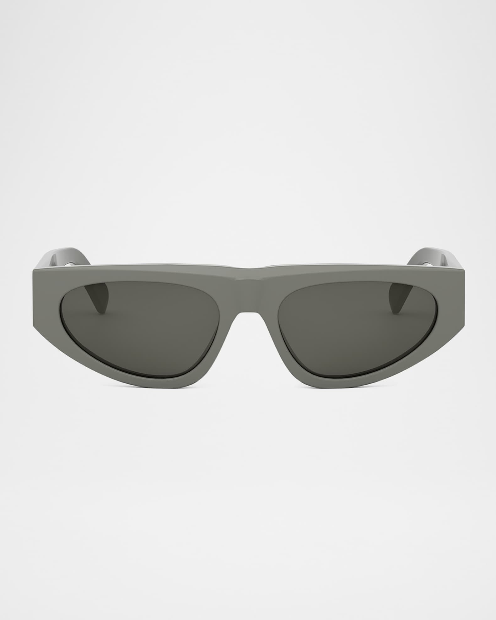 Men's Monochroms Acetate Rectangle Sunglasses 0