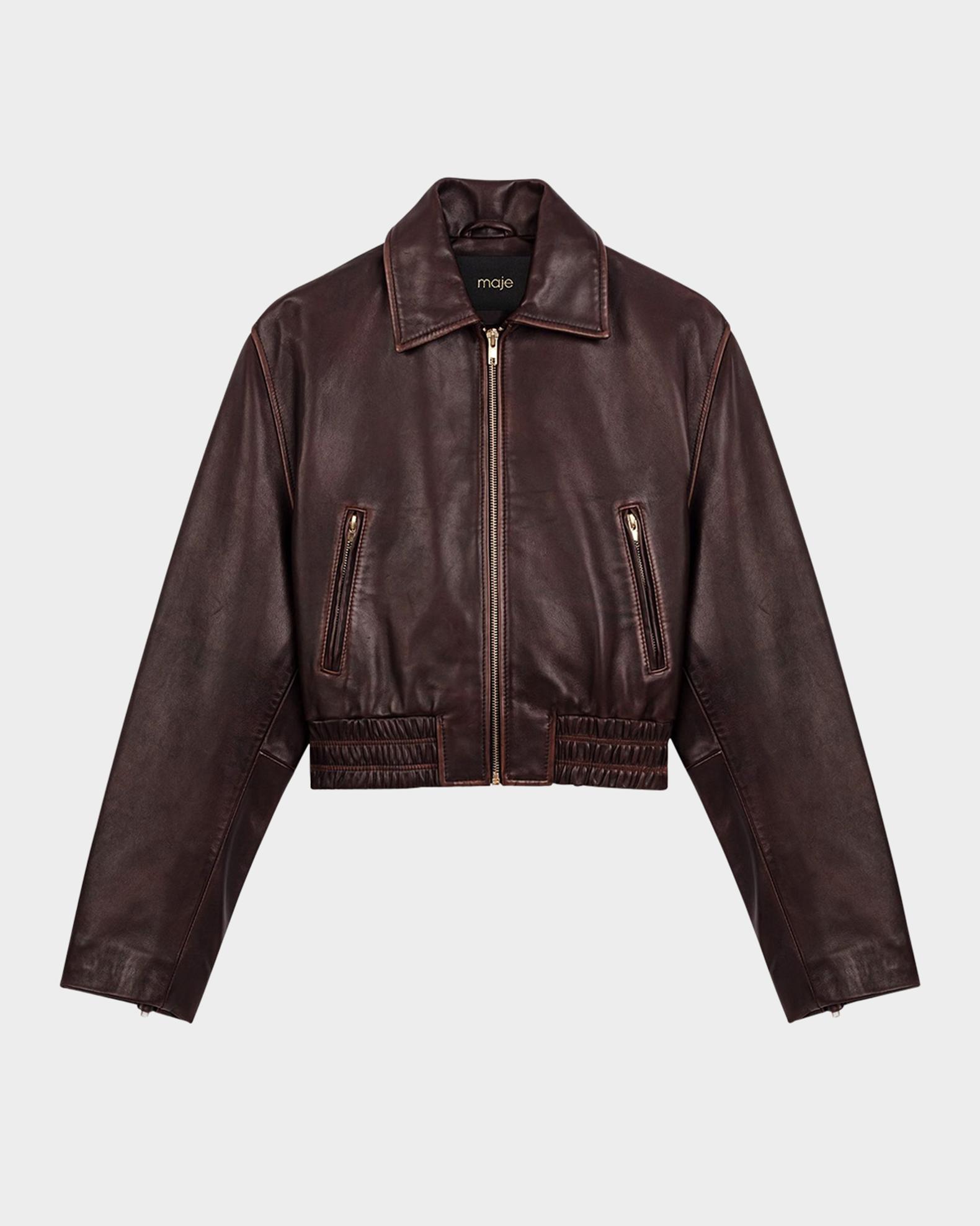 定価165000円 marka マーカPUFFED LEATHER JACKET marka(マーカ)】26SS 