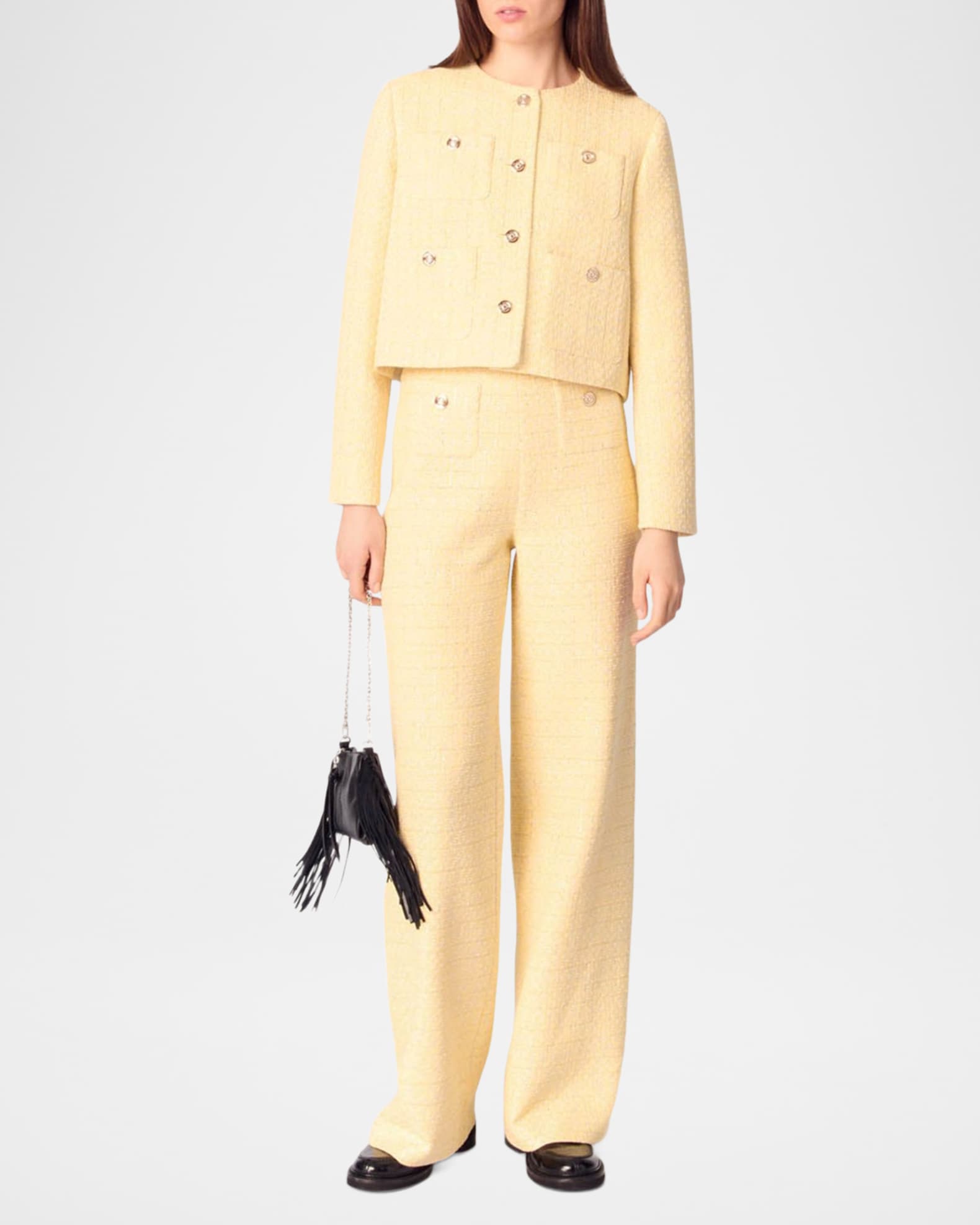 Pitania Tweed Pants 1