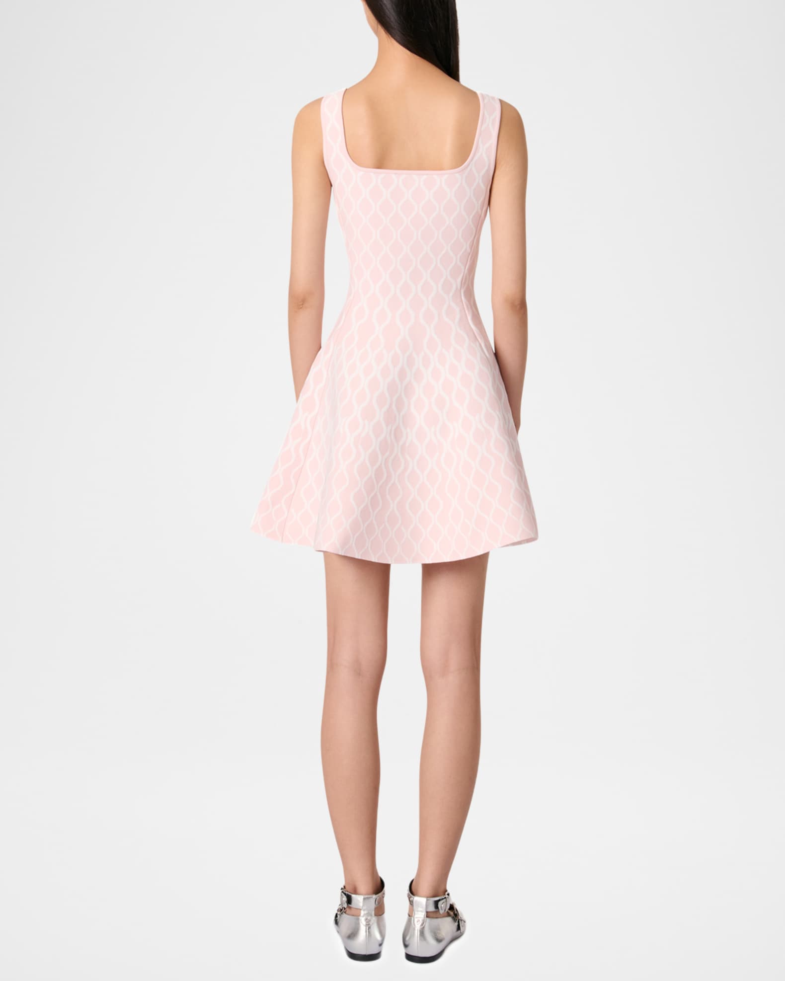 Maje Russel Jacquard Knit Mini Dress | Neiman Marcus