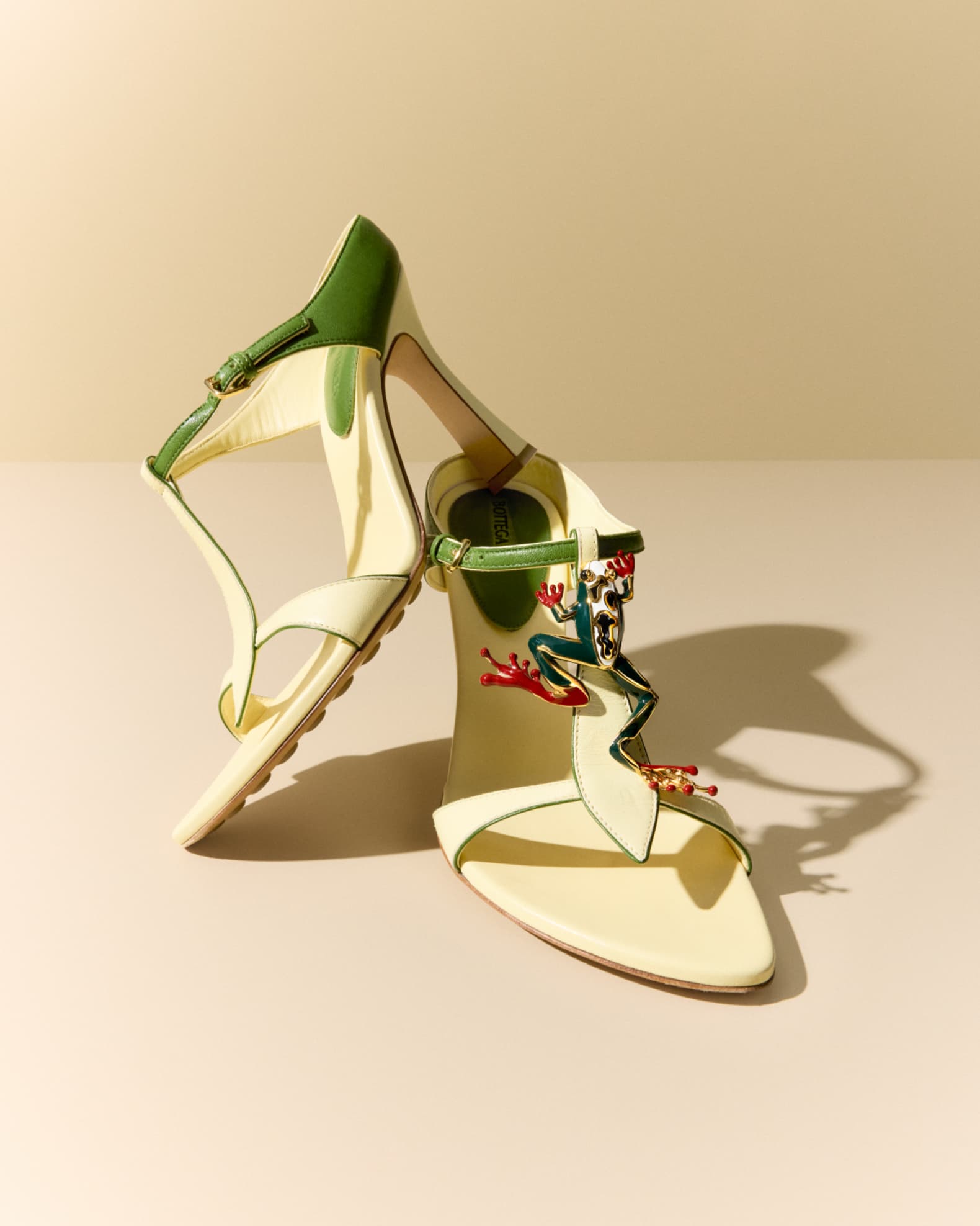 サンダル・ミュール Bottega Veneta Rana Leather Mule With Heel BOTTEGA VENETA Rana leather mules | NET-A-PORTER