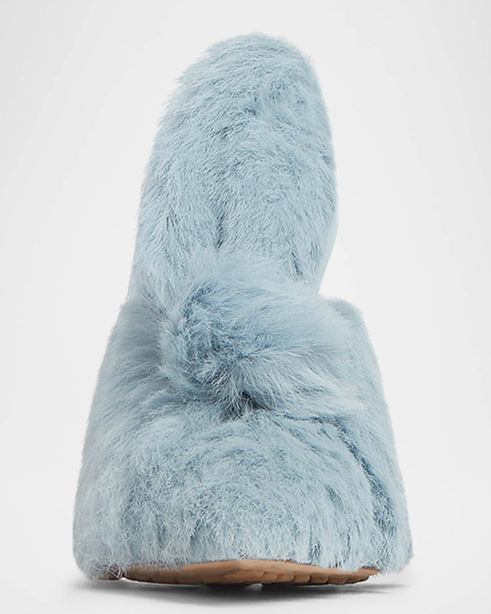 BOTTEGA VENETA 水色 レザー ミュール Bottega Veneta Leather Mules