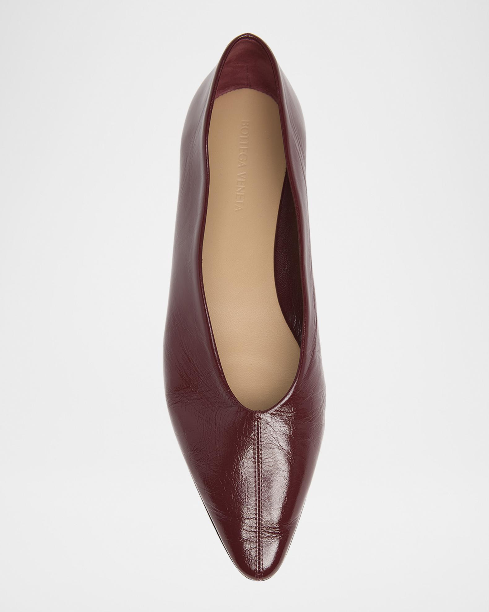 Bottega Veneta Espadrille Ballet Flats in Red Patent Leathe display picture 2