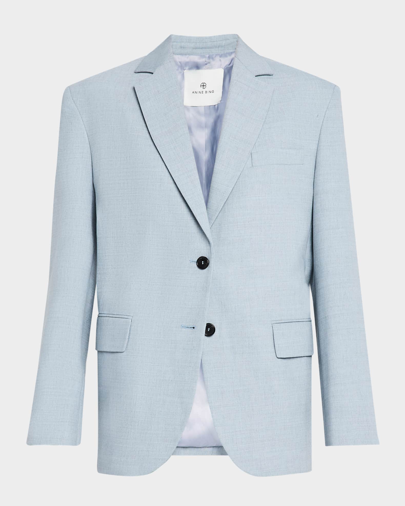 Quinn Single-Breasted Blazer 0