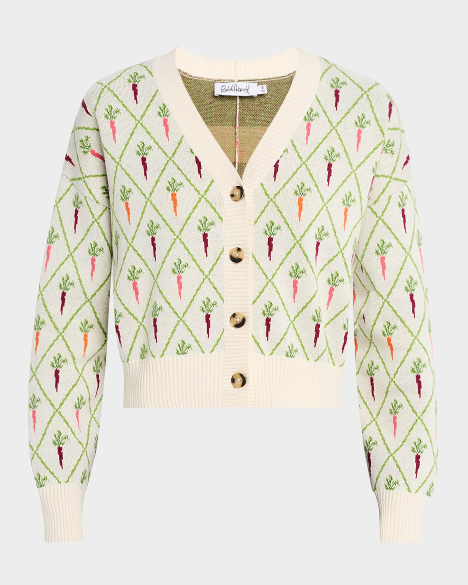 Ana Printed Cardigan 0