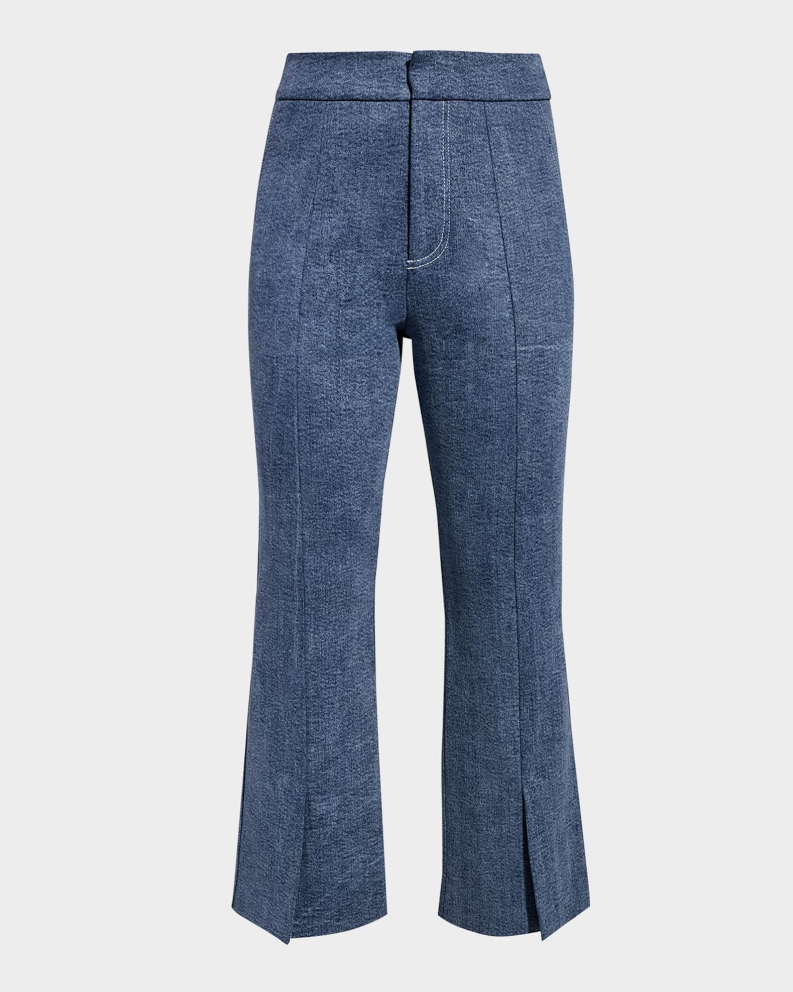 Gianna Cropped Micro Flare Pants 0
