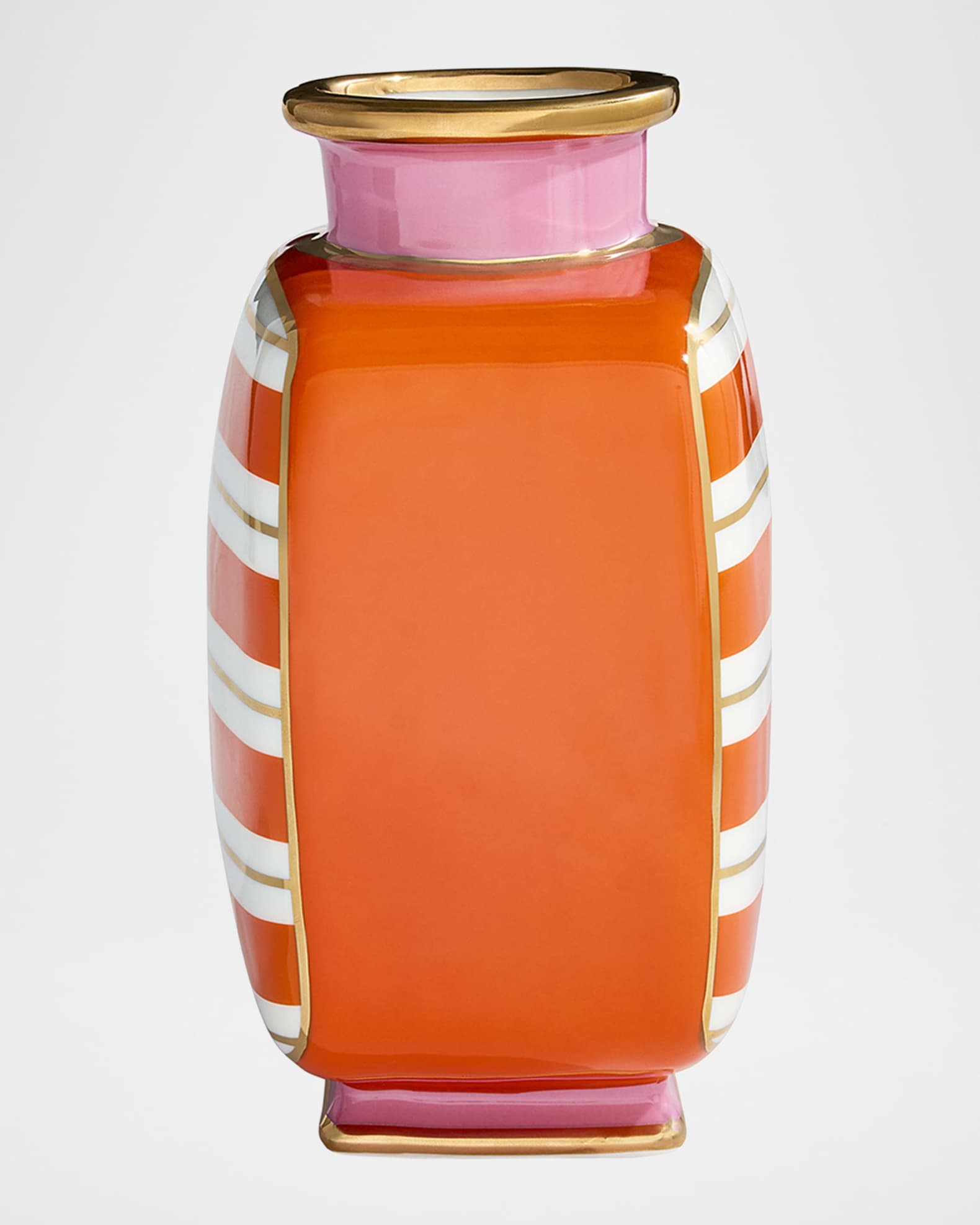 Johnathan Adler-  Orange/Pink Portofino Bud Vase main image 1