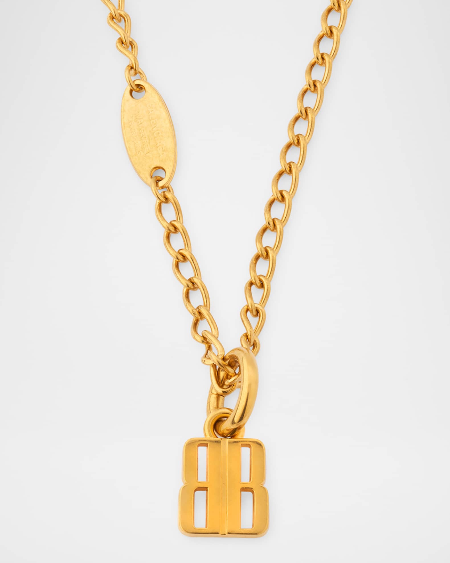 【関税＆送料込み】Balenciaga Nano Thin Necklace Balenciaga Nano Thin Necklace, Gold | Neiman Marcus