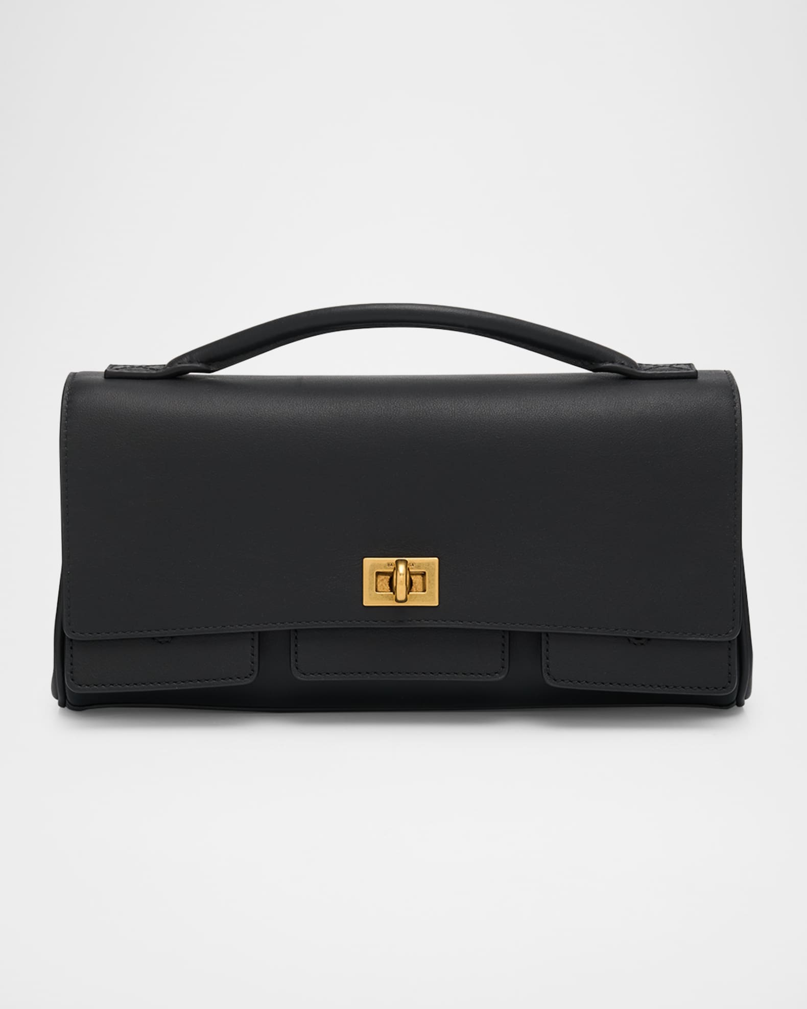 Bel Air Flap Leather Top-Handle Bag 0