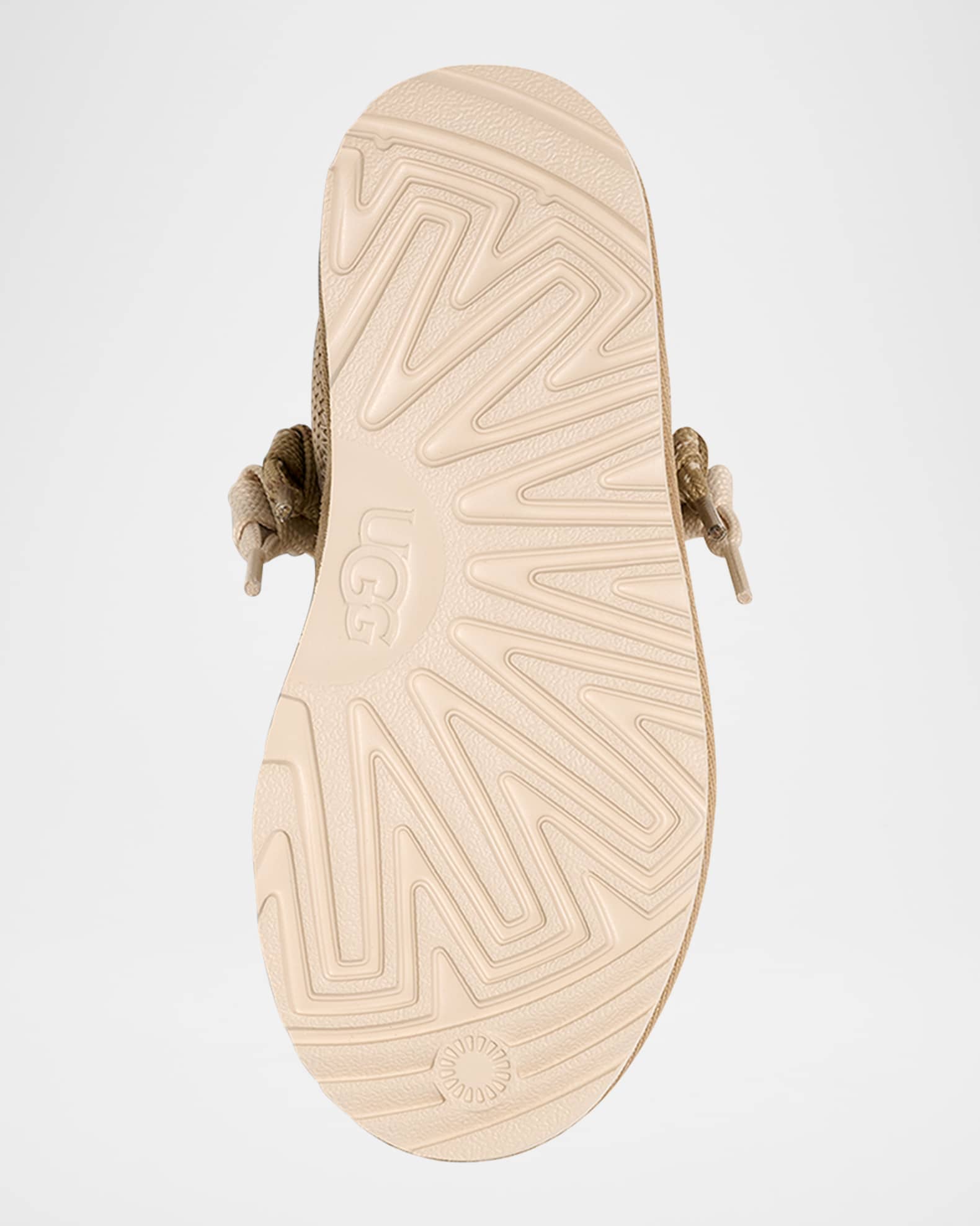 UGG Kid's Lo Lowmel Mesh & Suede Low-Top Sneakers | Neiman Marcus