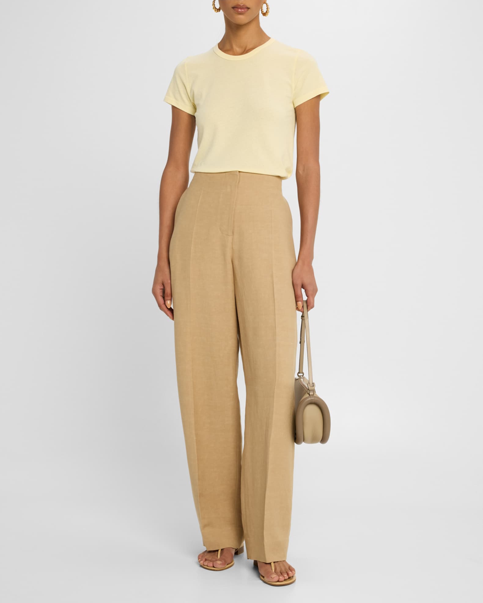 Liliya Straight-Leg Trousers 1
