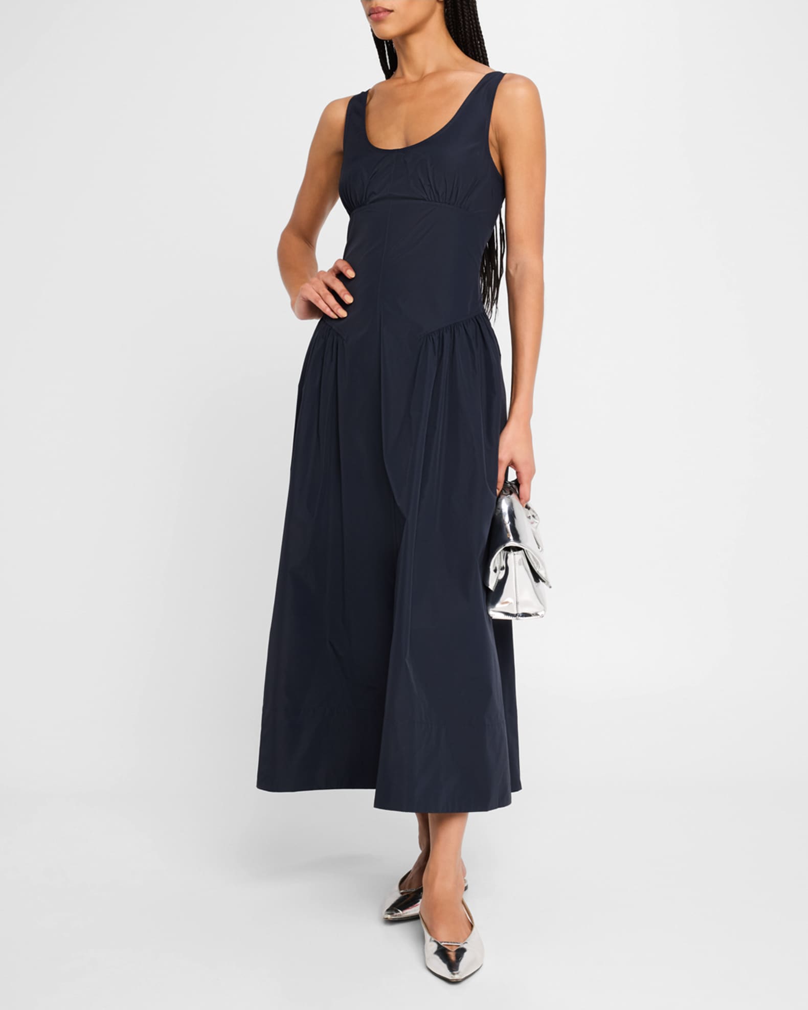Proenza Schouler White Label Kendall Sleeveless Technical