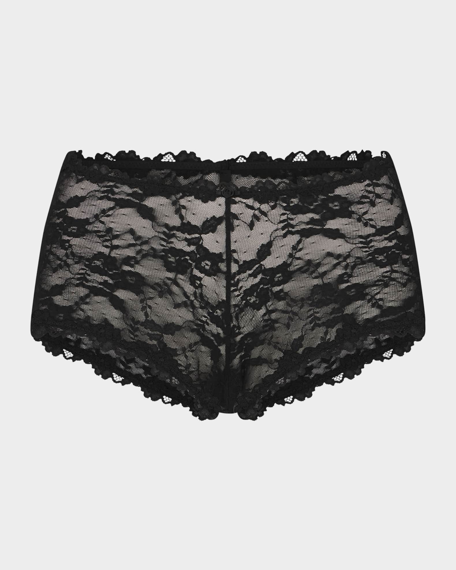 Stretch Lace Boyshorts 0
