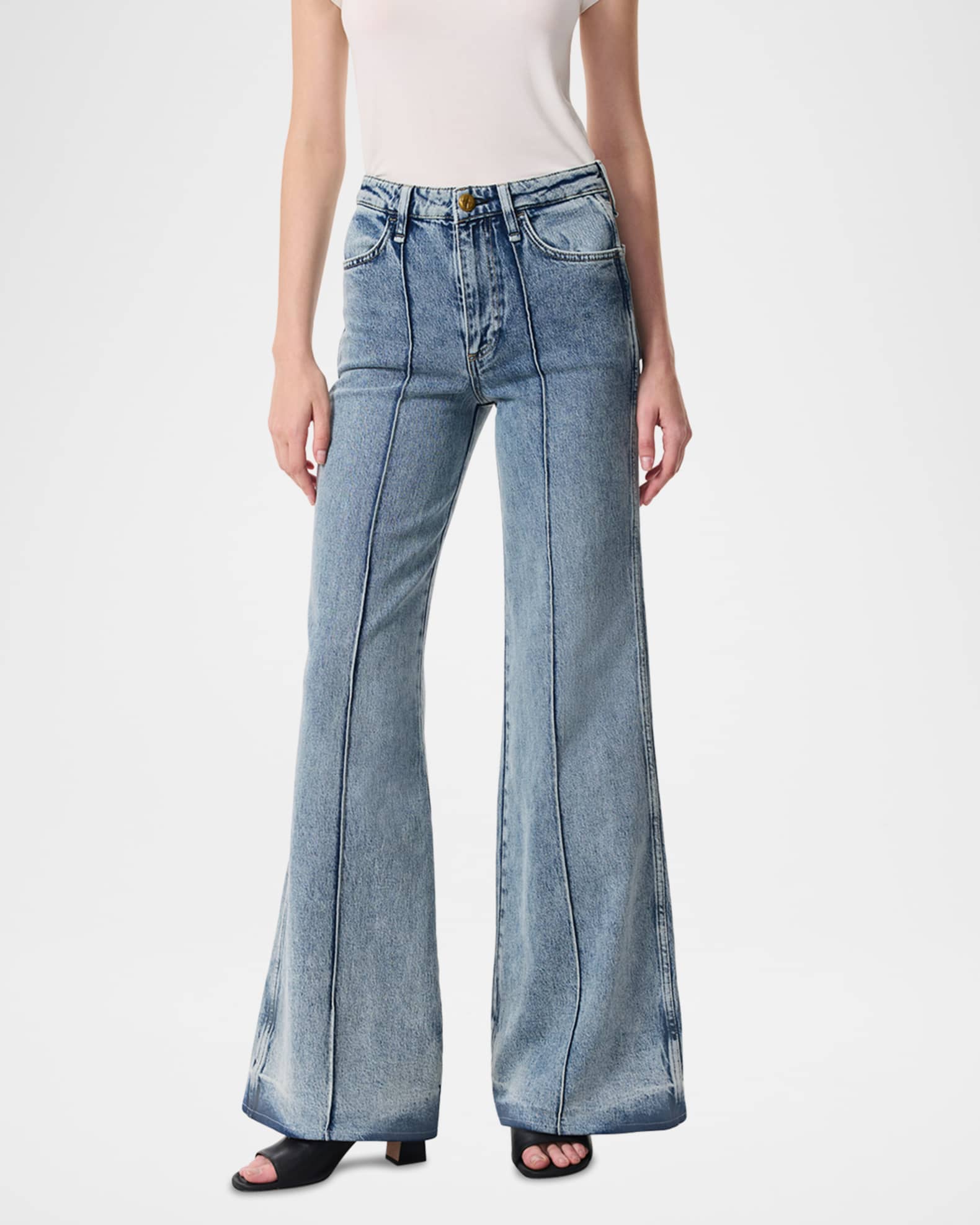 Jeans Donna Buffalo Skylar High Rise Skinny – Vita Alta, Gamba Aderente, Colore Nero, Taglia W25