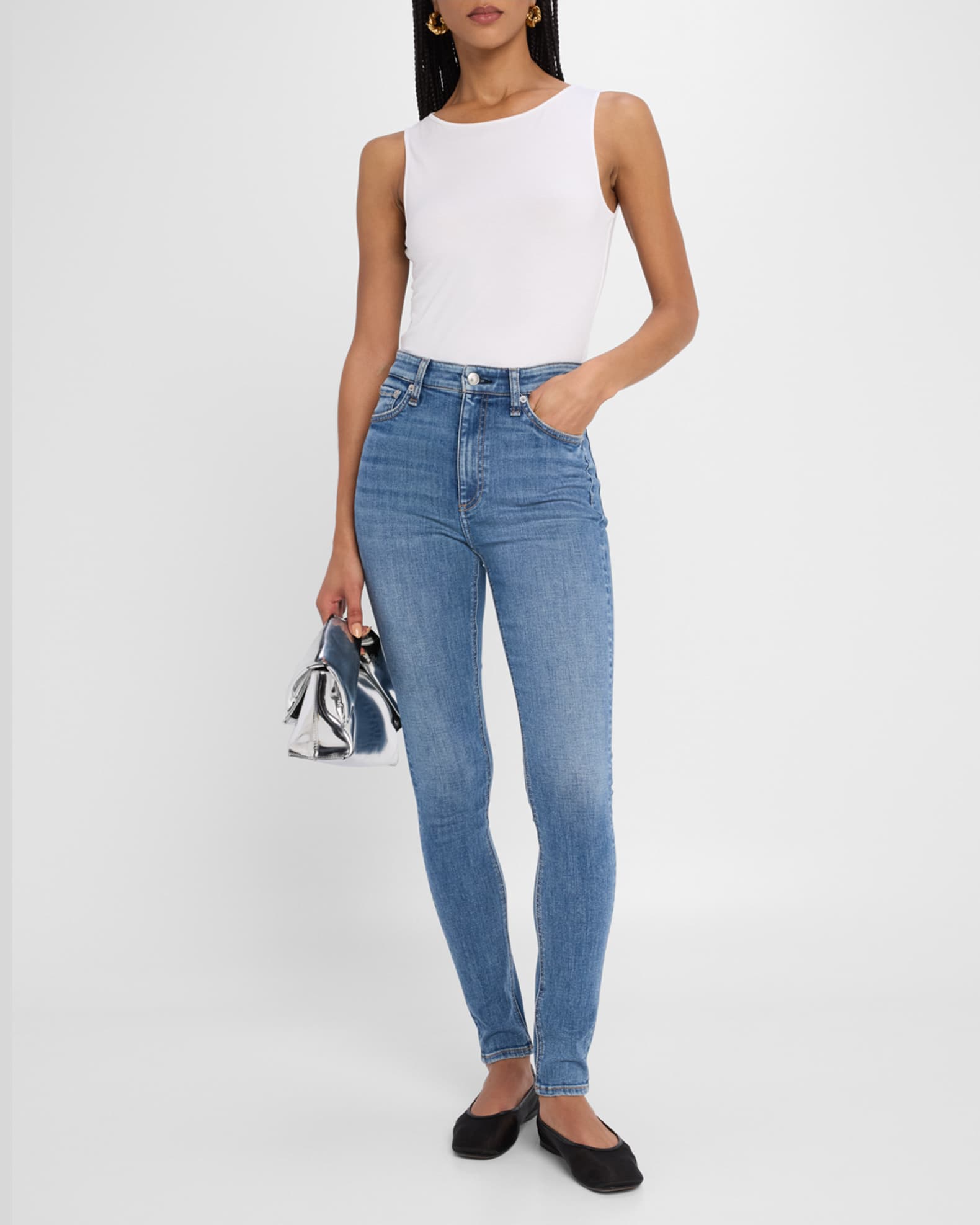 Flexi Nina High-Rise Skinny Jeans 1