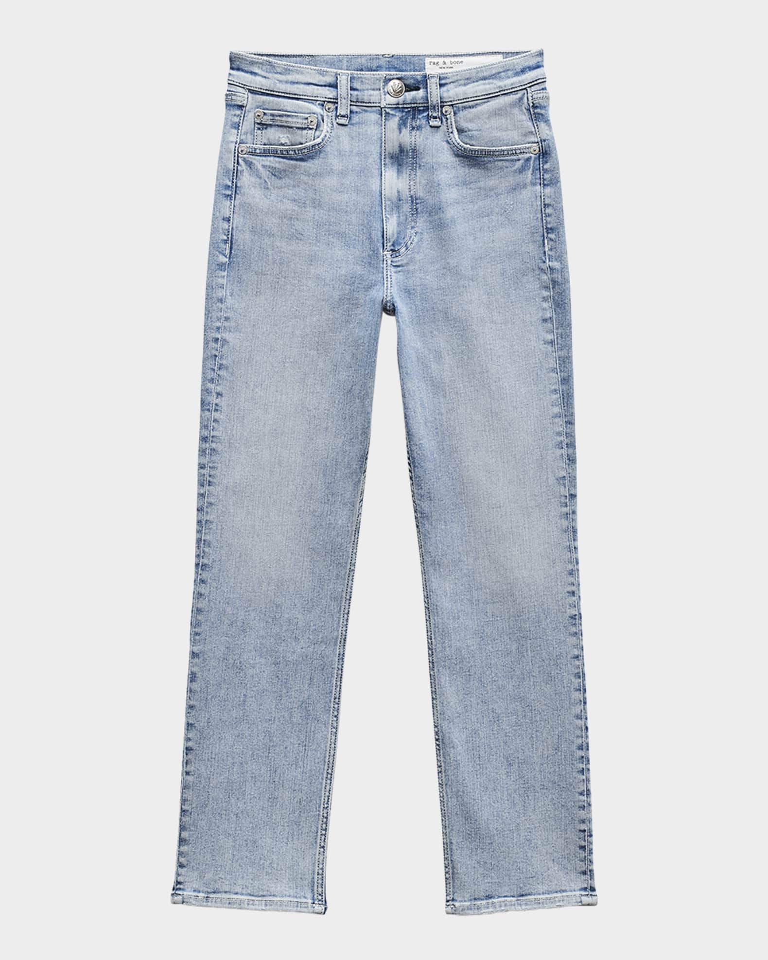 Flexi Wren High-Rise Slim Ankle Jeans 0
